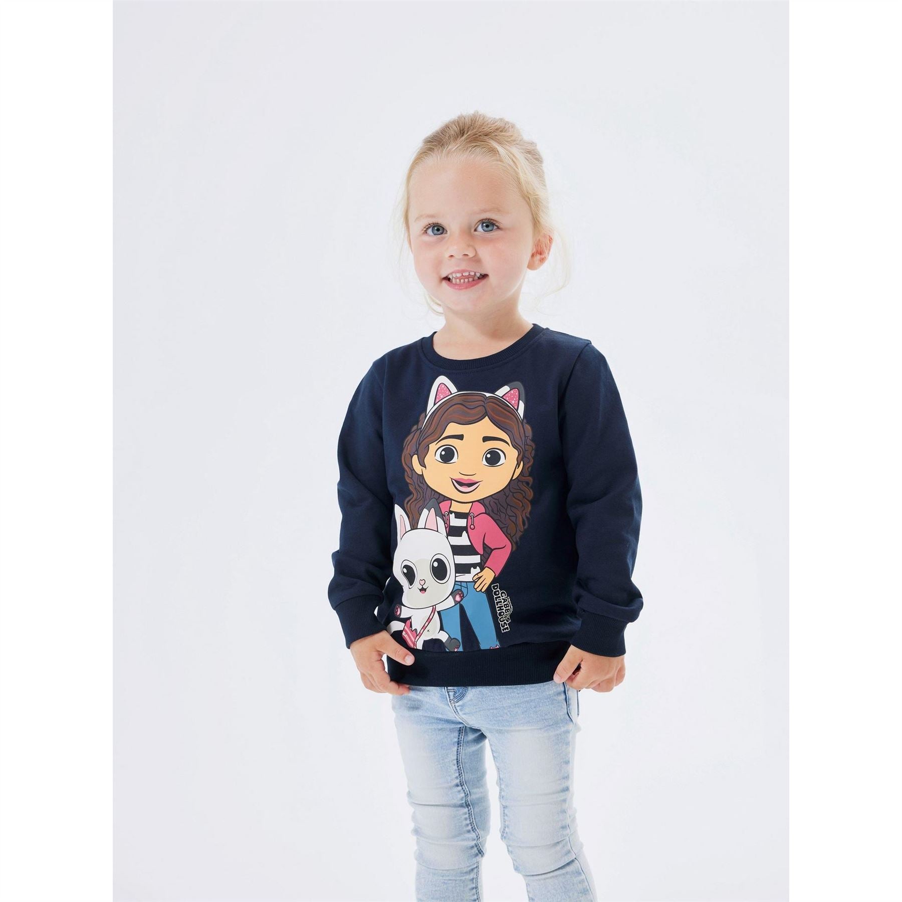 Name It Gabbys Dollhouse Crew Neck Regular Fit Sweatshirt