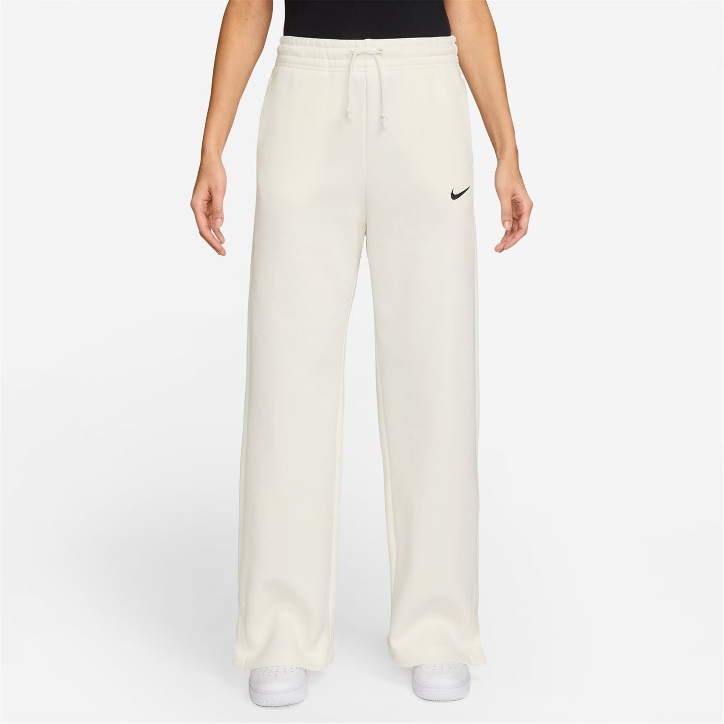 Nike Womens Sportswear Phoenix Fleece High Waisted Wide Leg Sweatpants