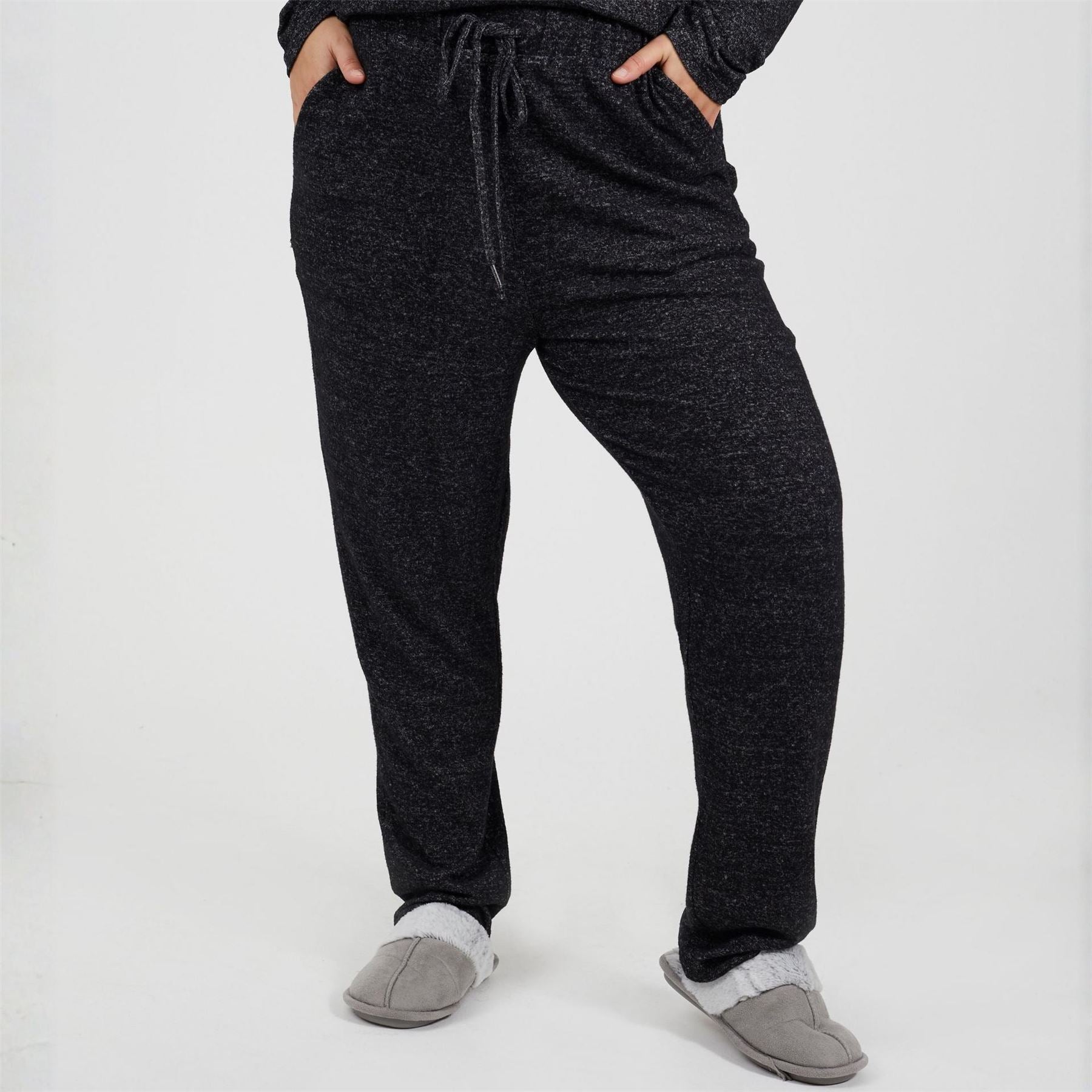 Brave Soul Womens Plus Size Soft Touch Trousers With Drawstring
