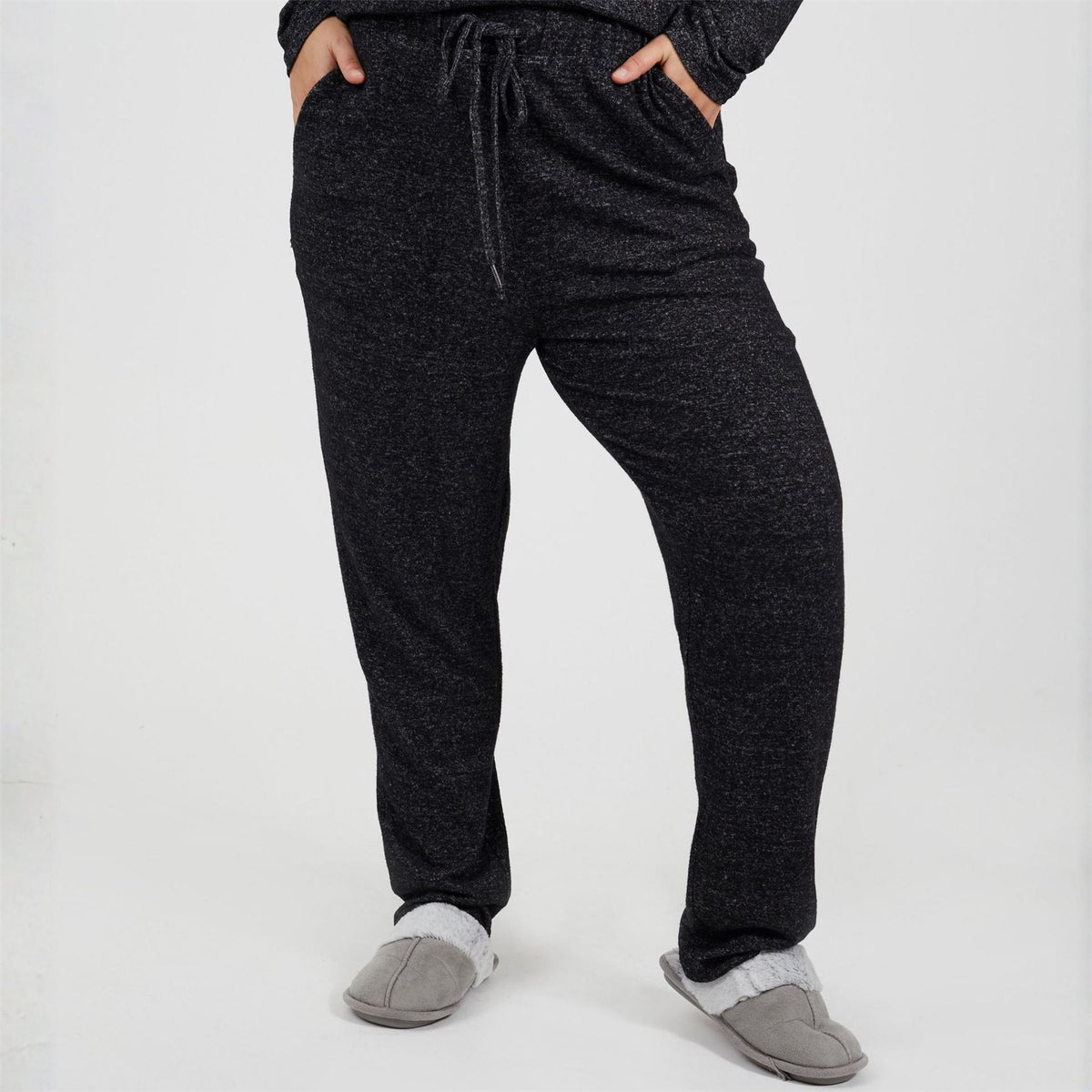 Brave Soul Womens Plus Size Soft Touch Trousers With Drawstring