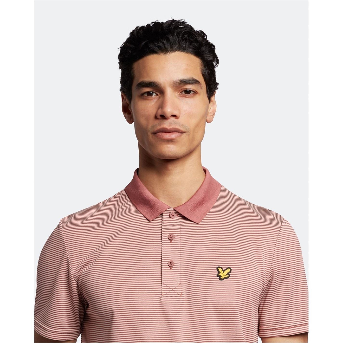 Lyle and Scott Golf Micro Regular Fit Athletic Shirt