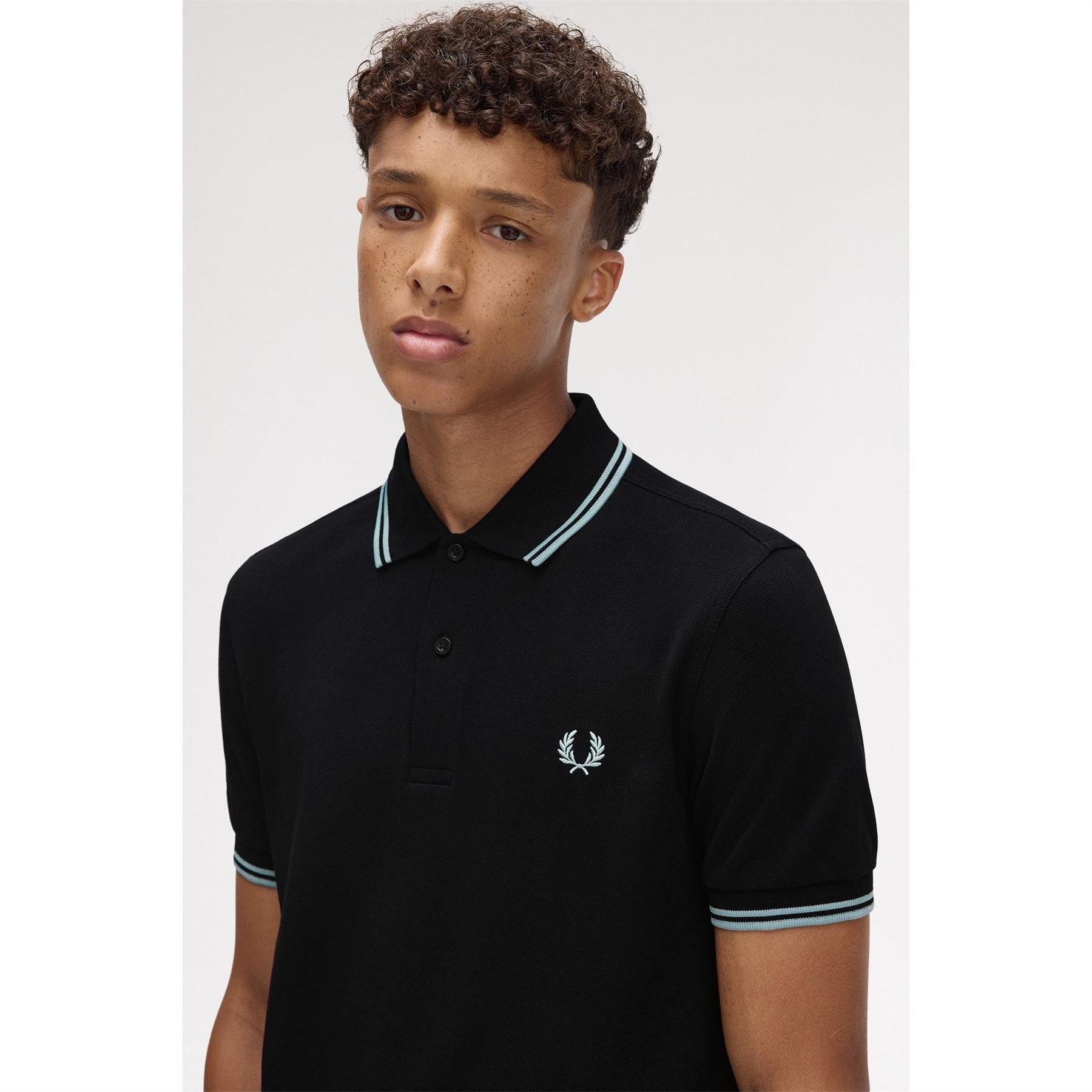 Fred Perry Sleeve Twin Tipped Polo Shirt
