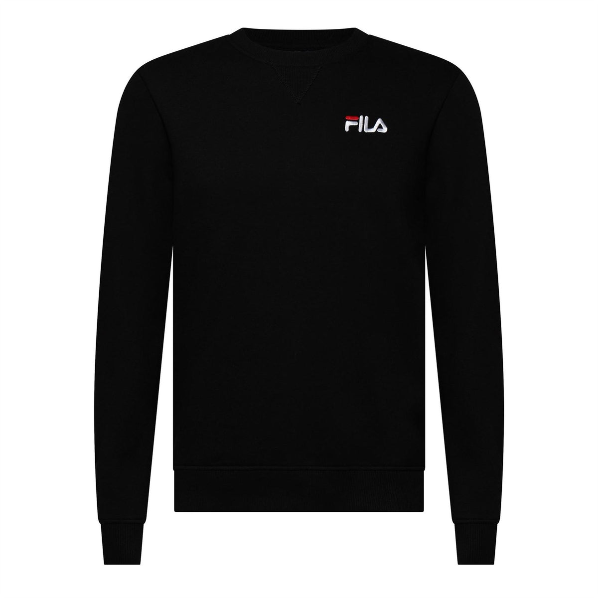 Fila Casper Wordmark Crew Neck Long Sleeve Sweatshirt