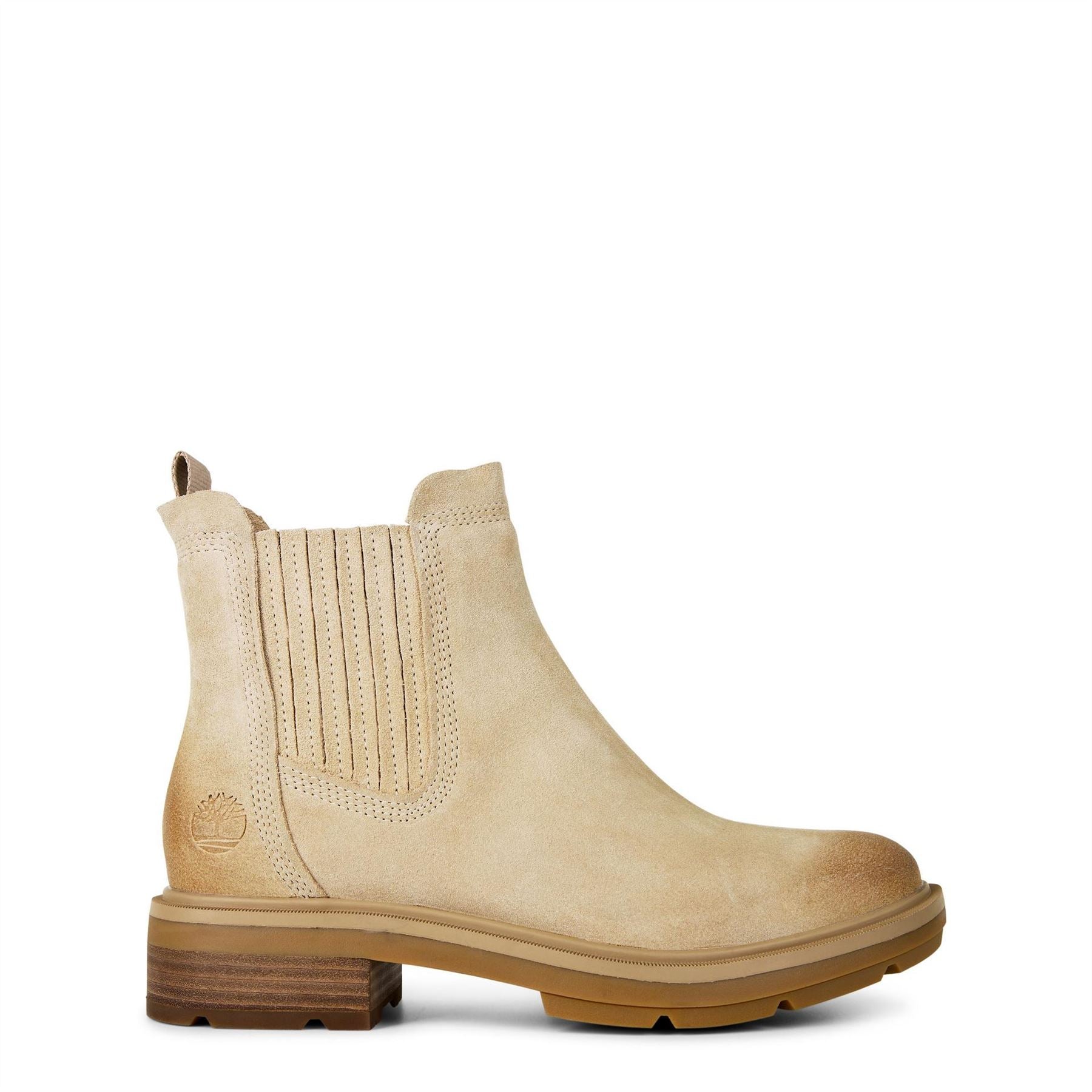Timberland Ankle Chelsea Block Heel Boots