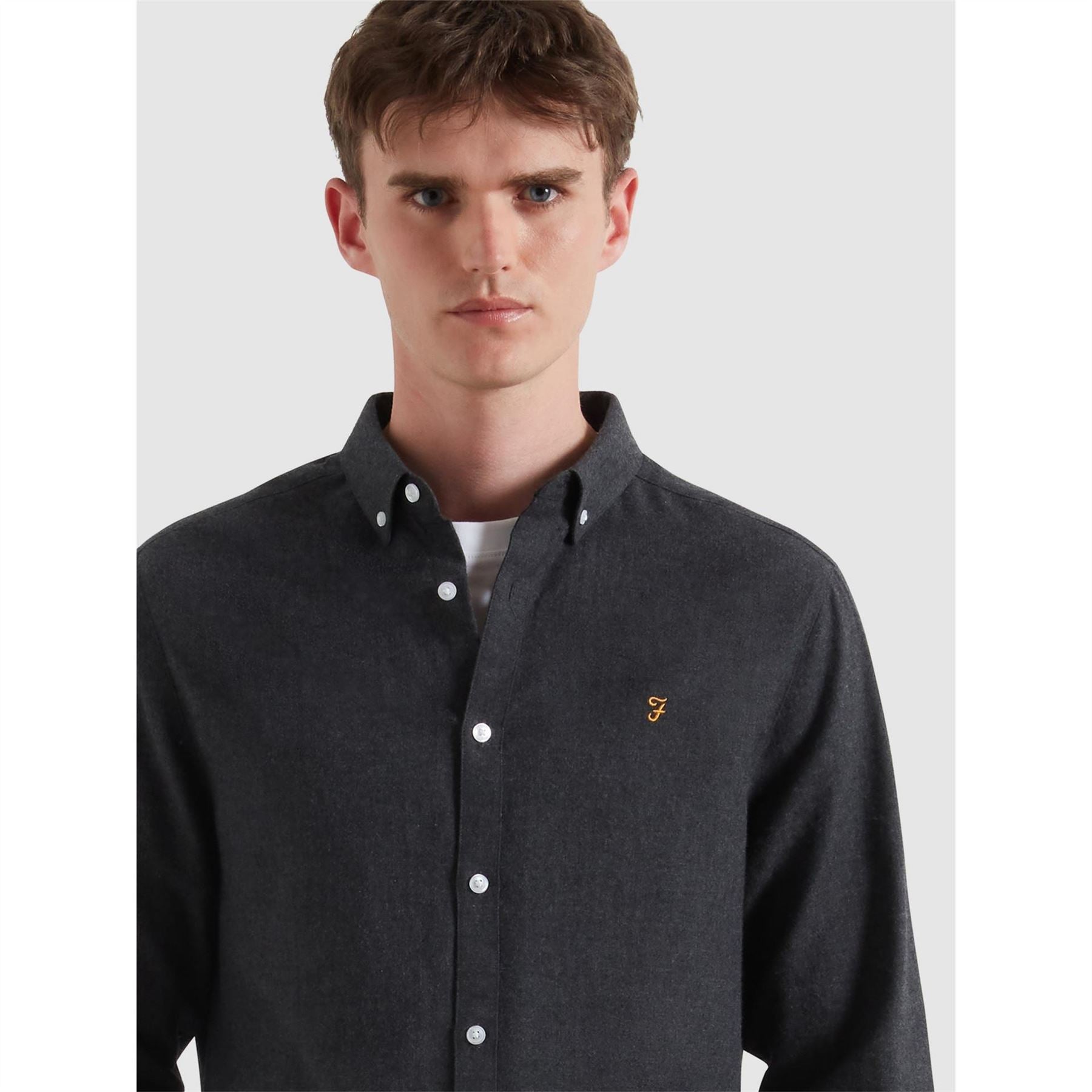 Farah Milners Long Sleeve Plain Shirt