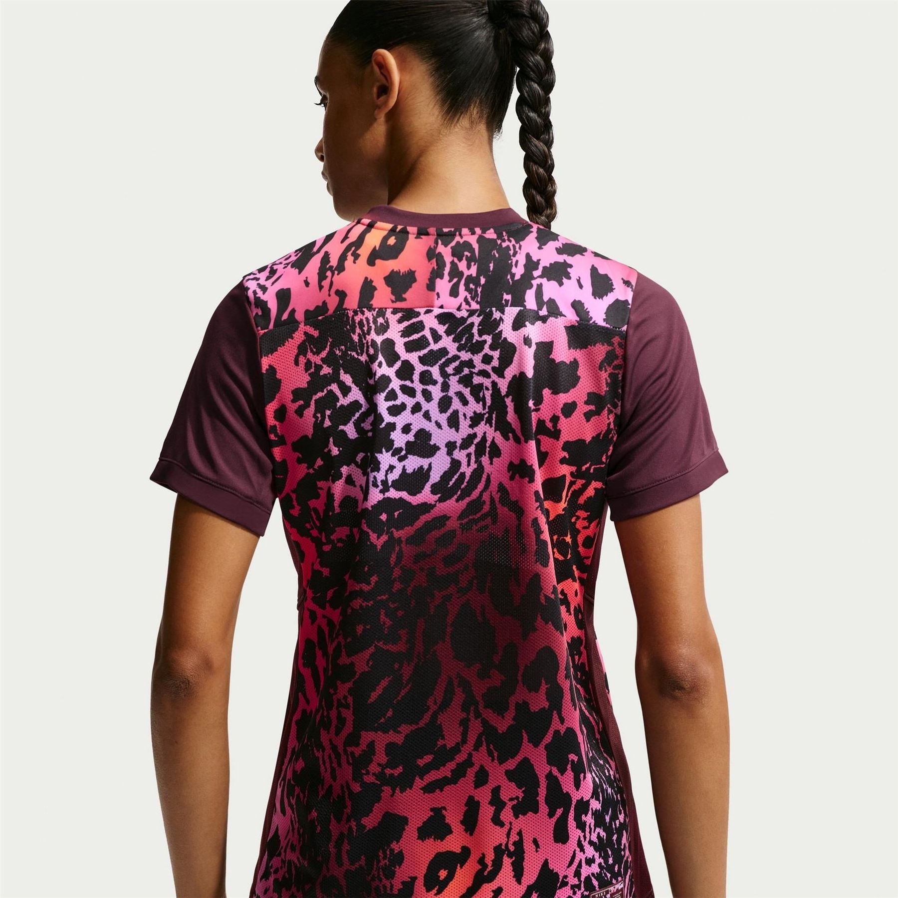 Nike Womens Dri Fit Academy Short Sleeve Football Top