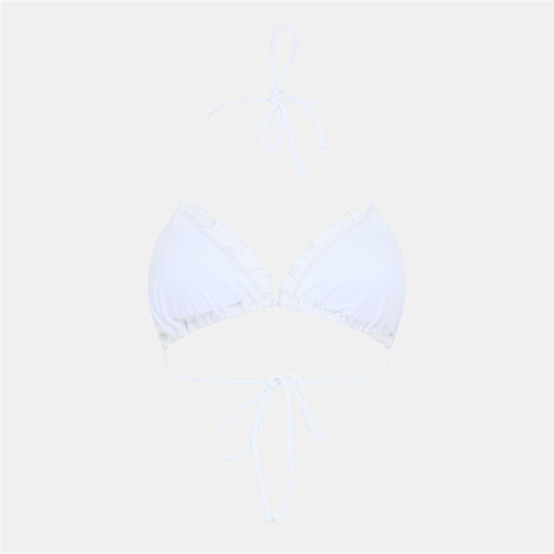 Brave Soul Bikini Top With Frill