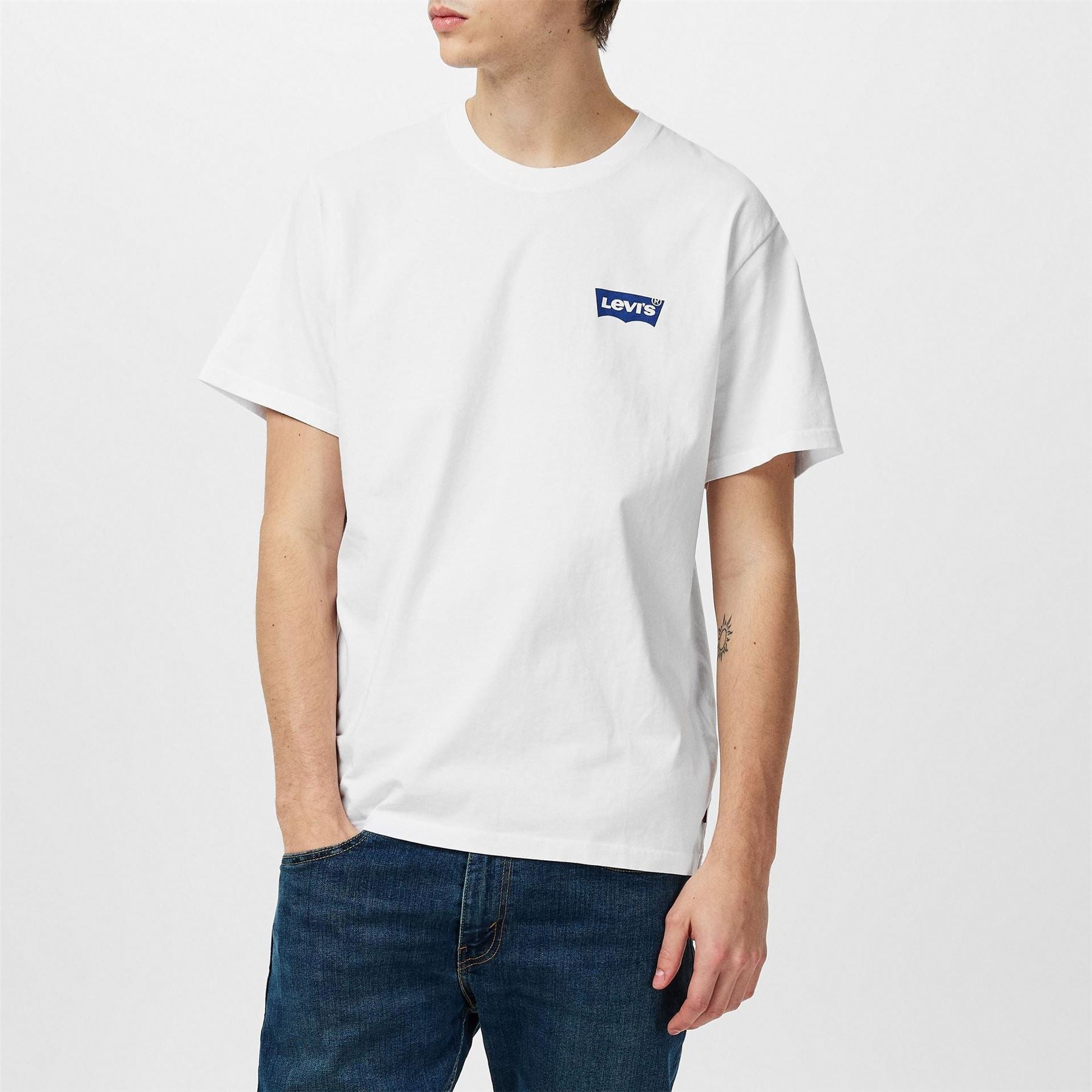 Levis Relaxed Fit Short Sleeve Crew Neck T-Shirt