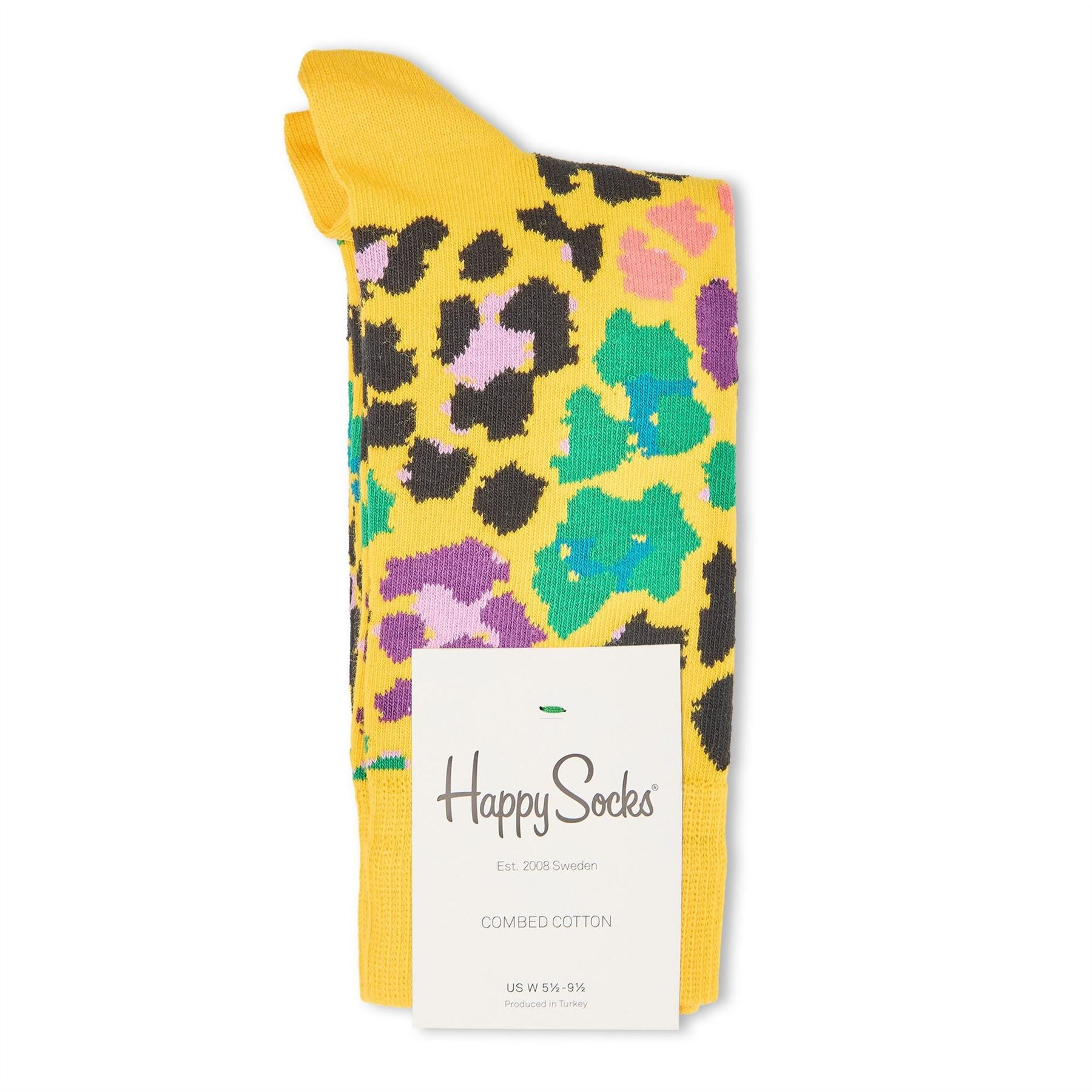 Happy Socks Leopard Print Pop