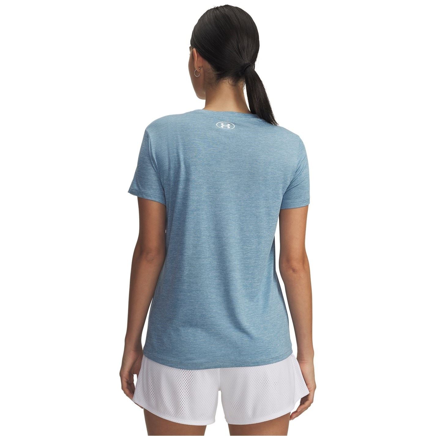 Under Armour Womens Armour Tech™ Twist V Neck Short Sleeve