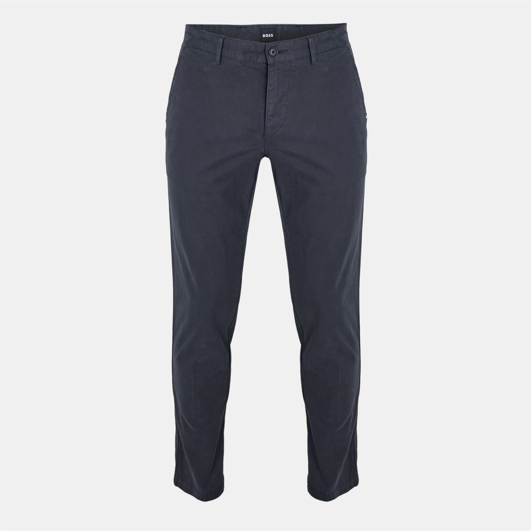 Boss Crigan3 D Solid Patterned Straight Trousers