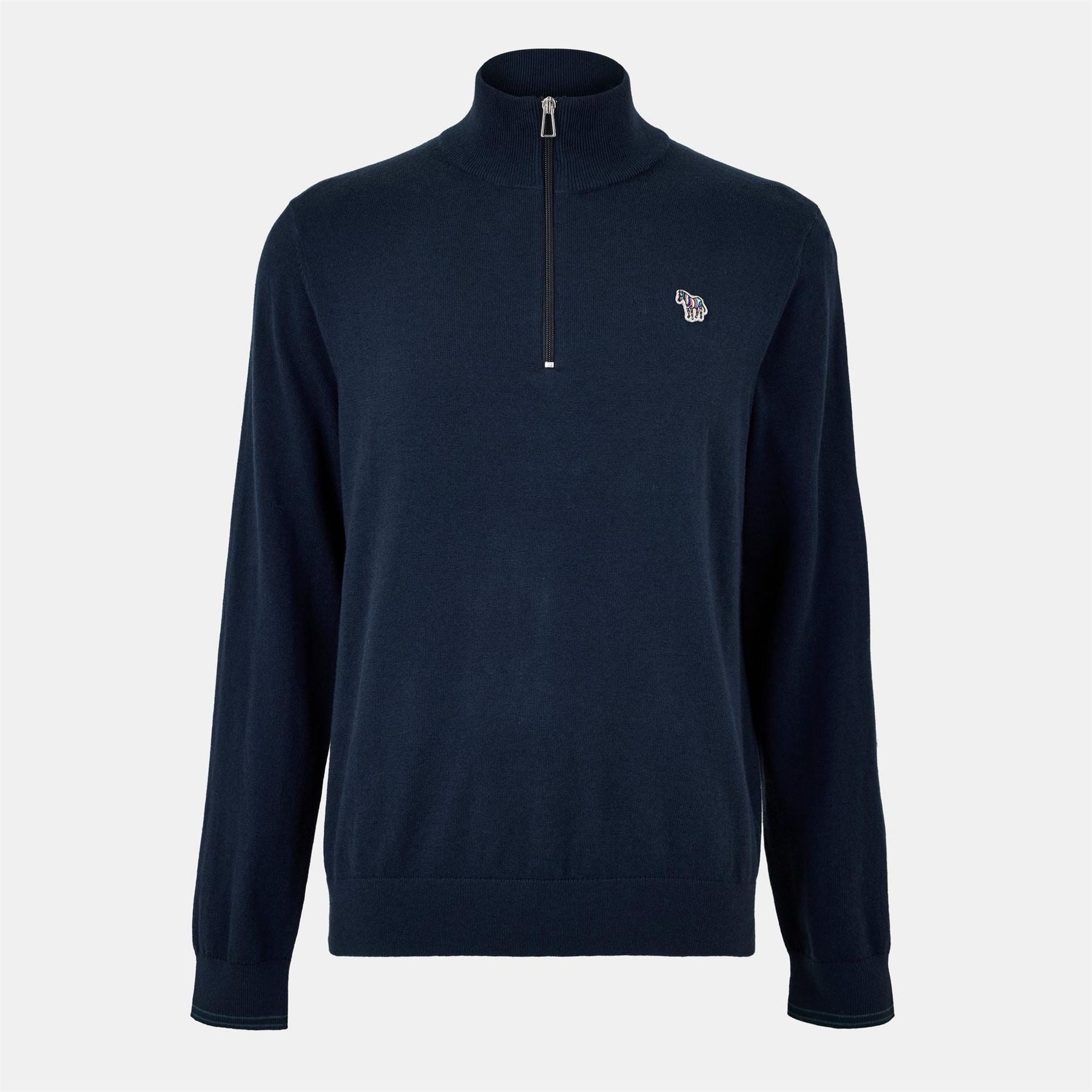 PS Paul Smith Logo Quarter Zip Sweater