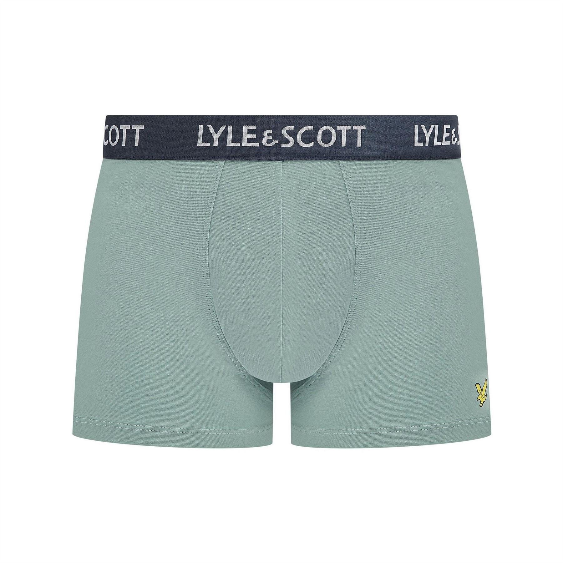 Lyle and Scott 5 Pack Plain Design Trunks