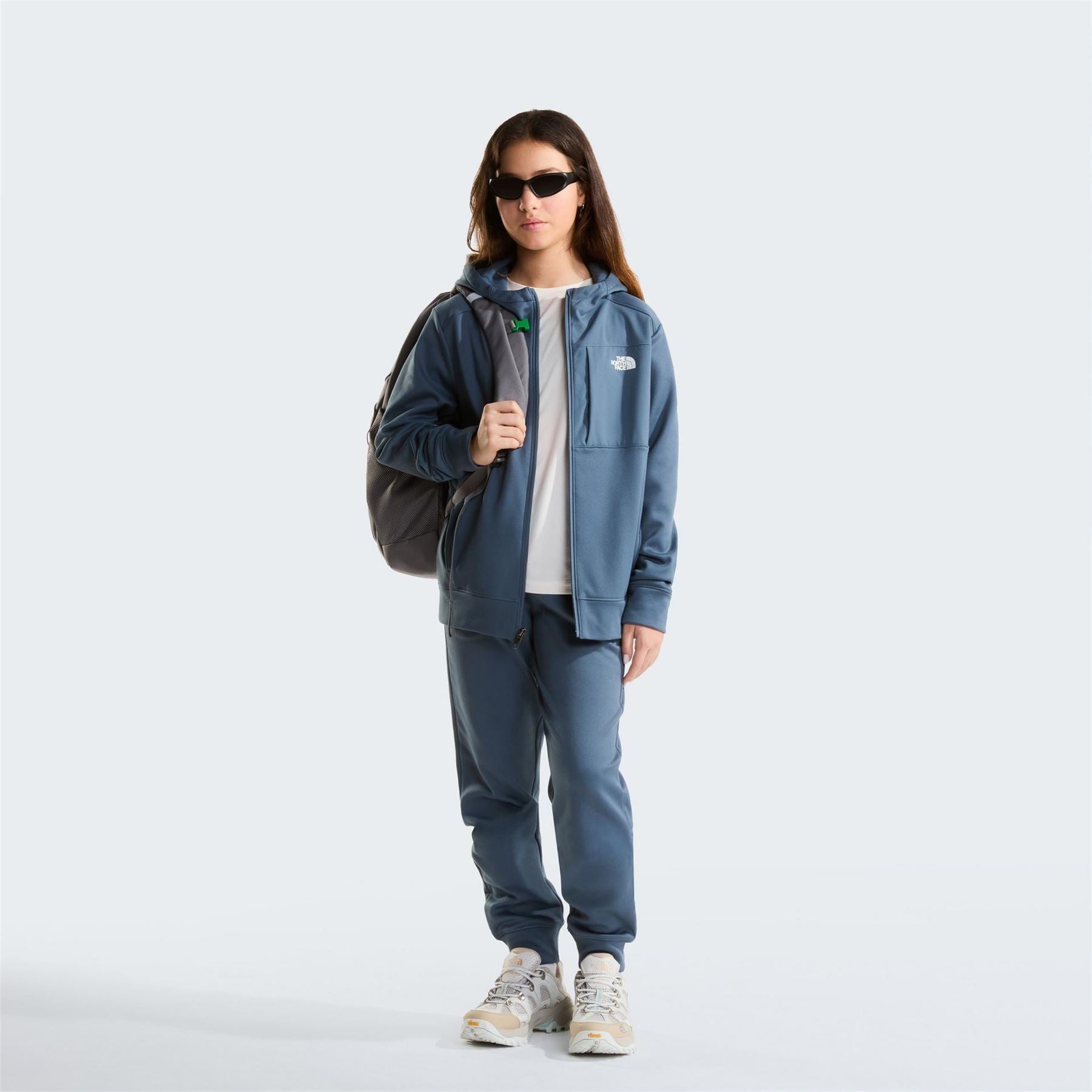 The North Face Performance Fleece Full Zip Hoodie Juniors