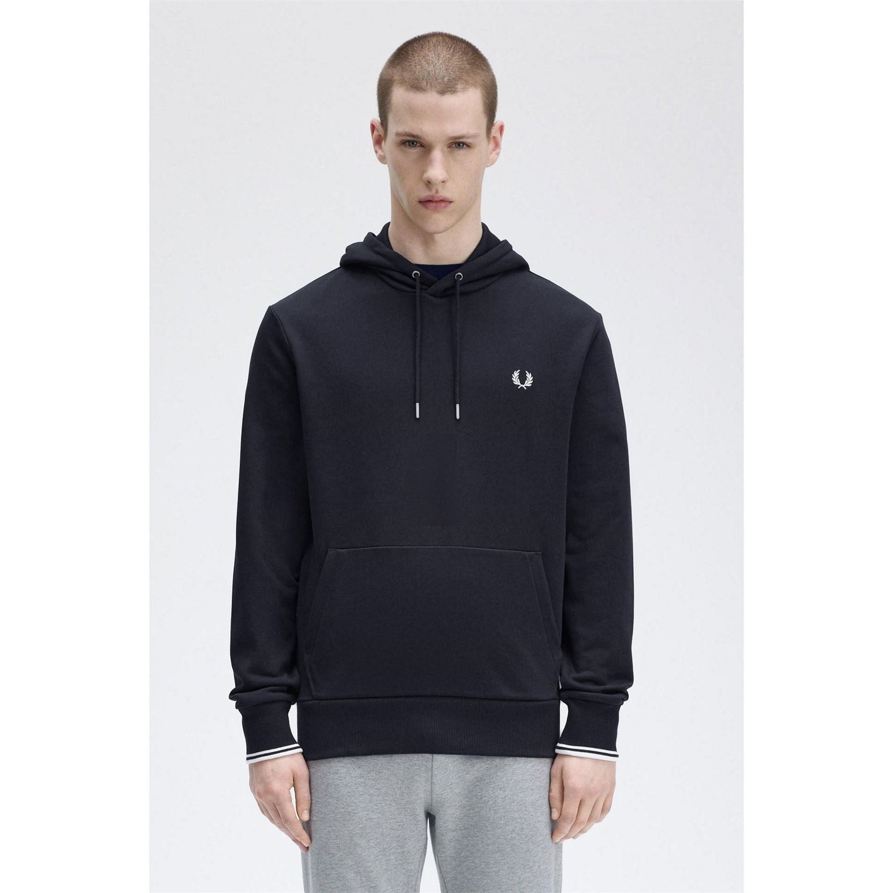 Fred Perry Logo Hoodie