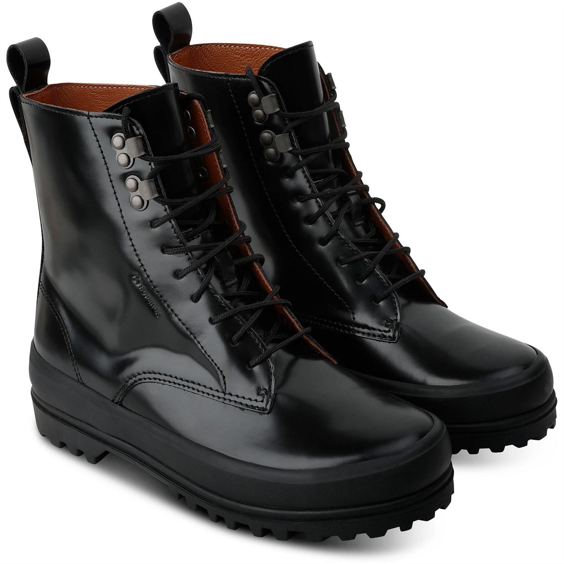 Superga 3341 Alpine Combat Boots with Lug Sole