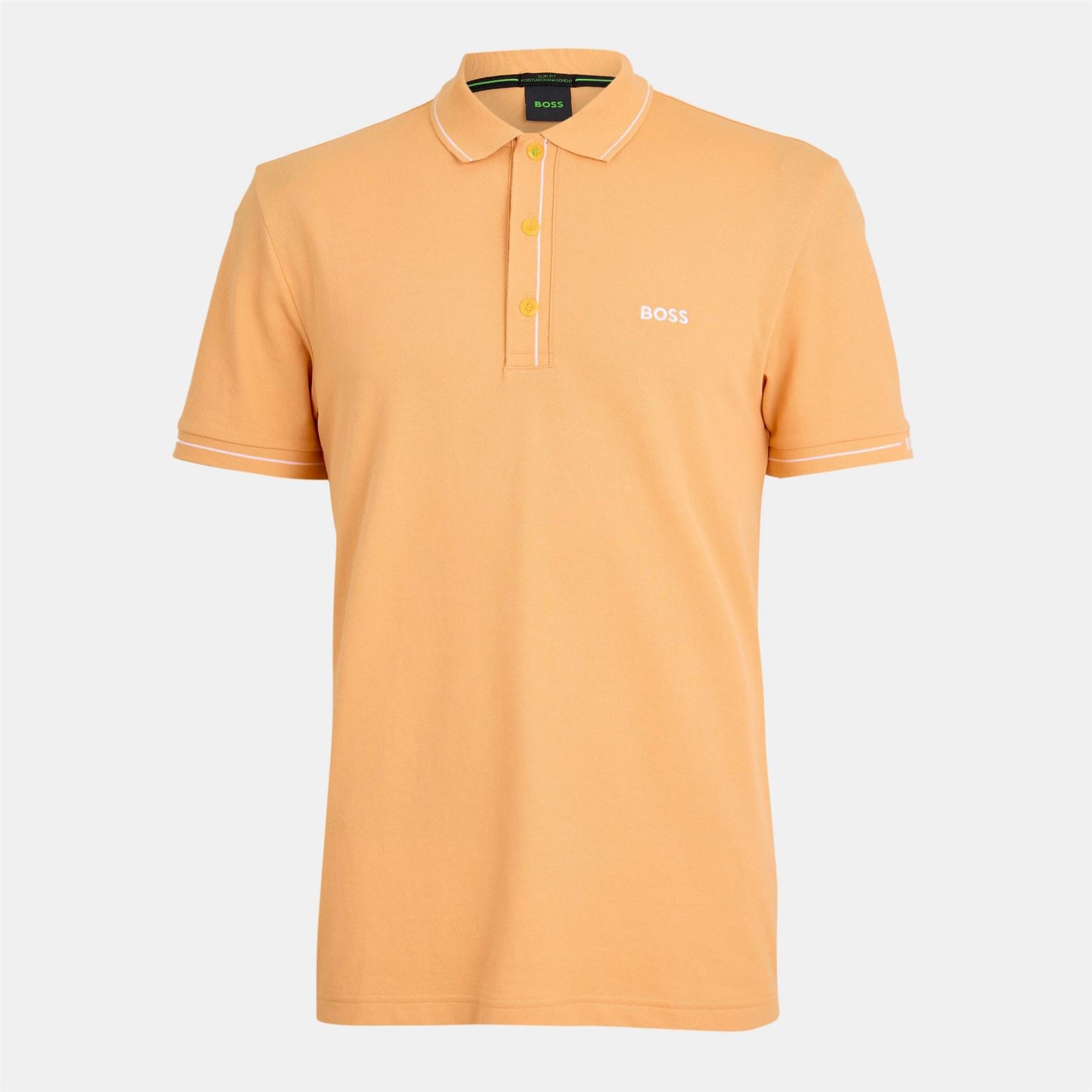 Boss Collared Neck Short Sleeve Regular Fit Shirt