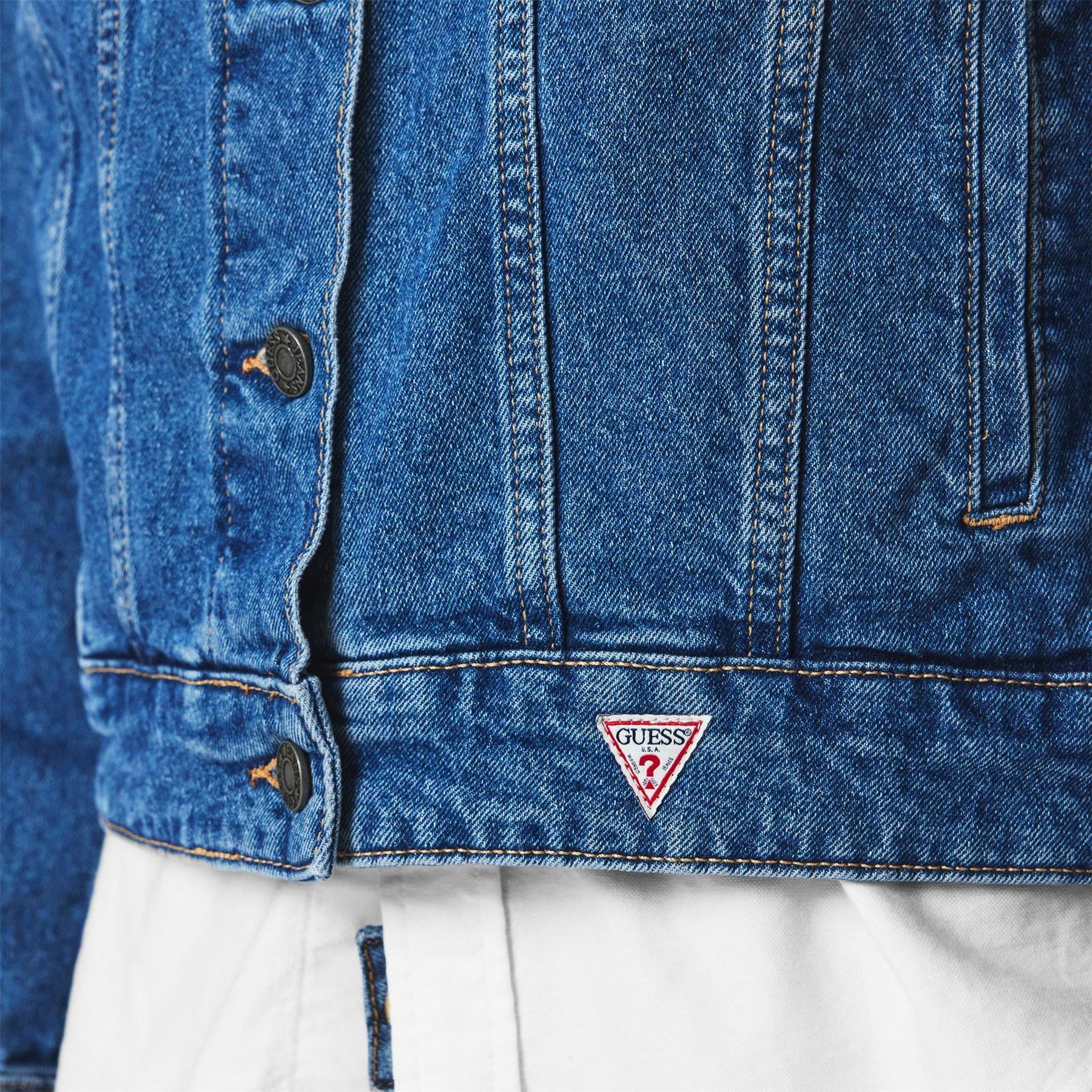 Guess Oversized Short Denim Jacket