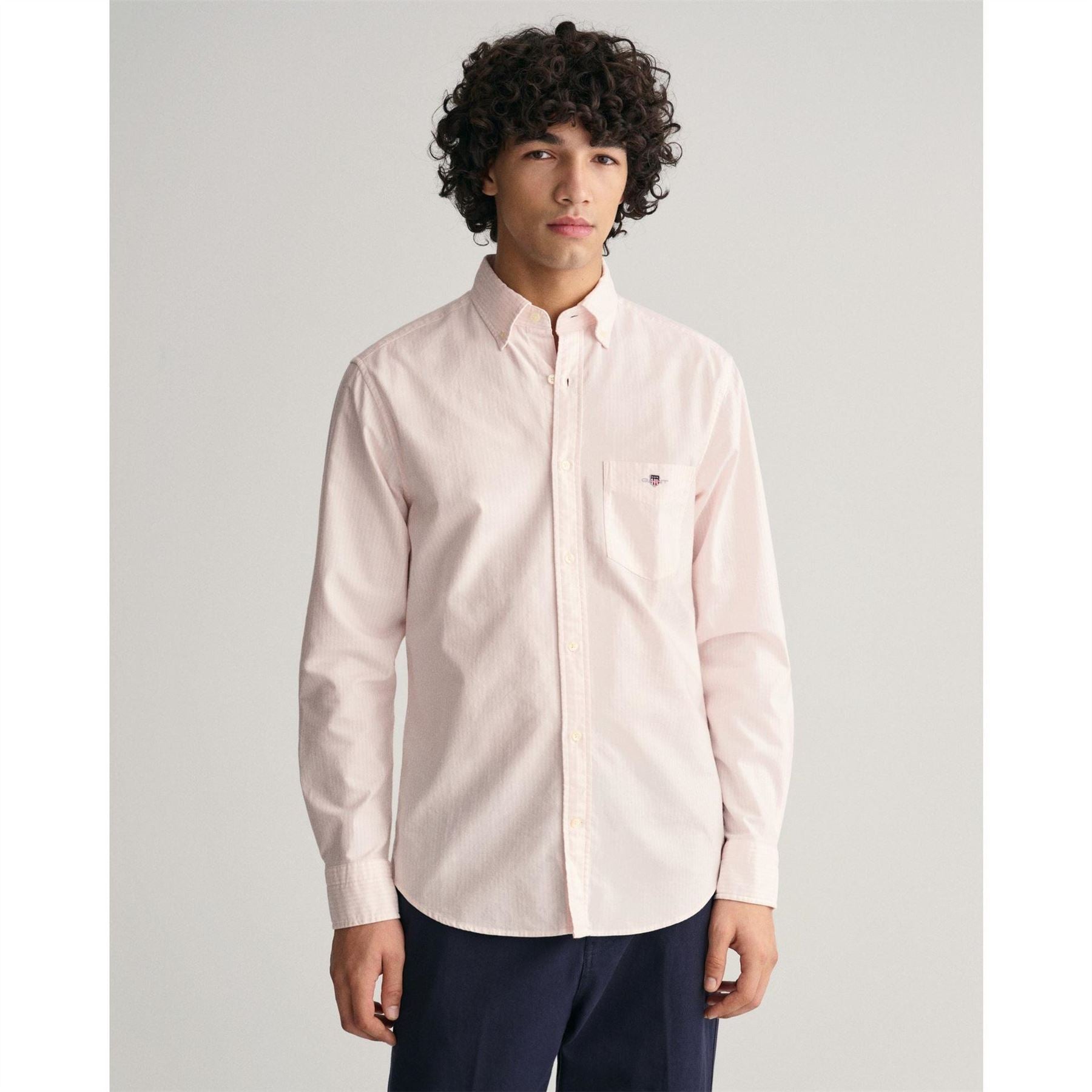 Gant Fit Banker Stripe Classic Oxford Shirt