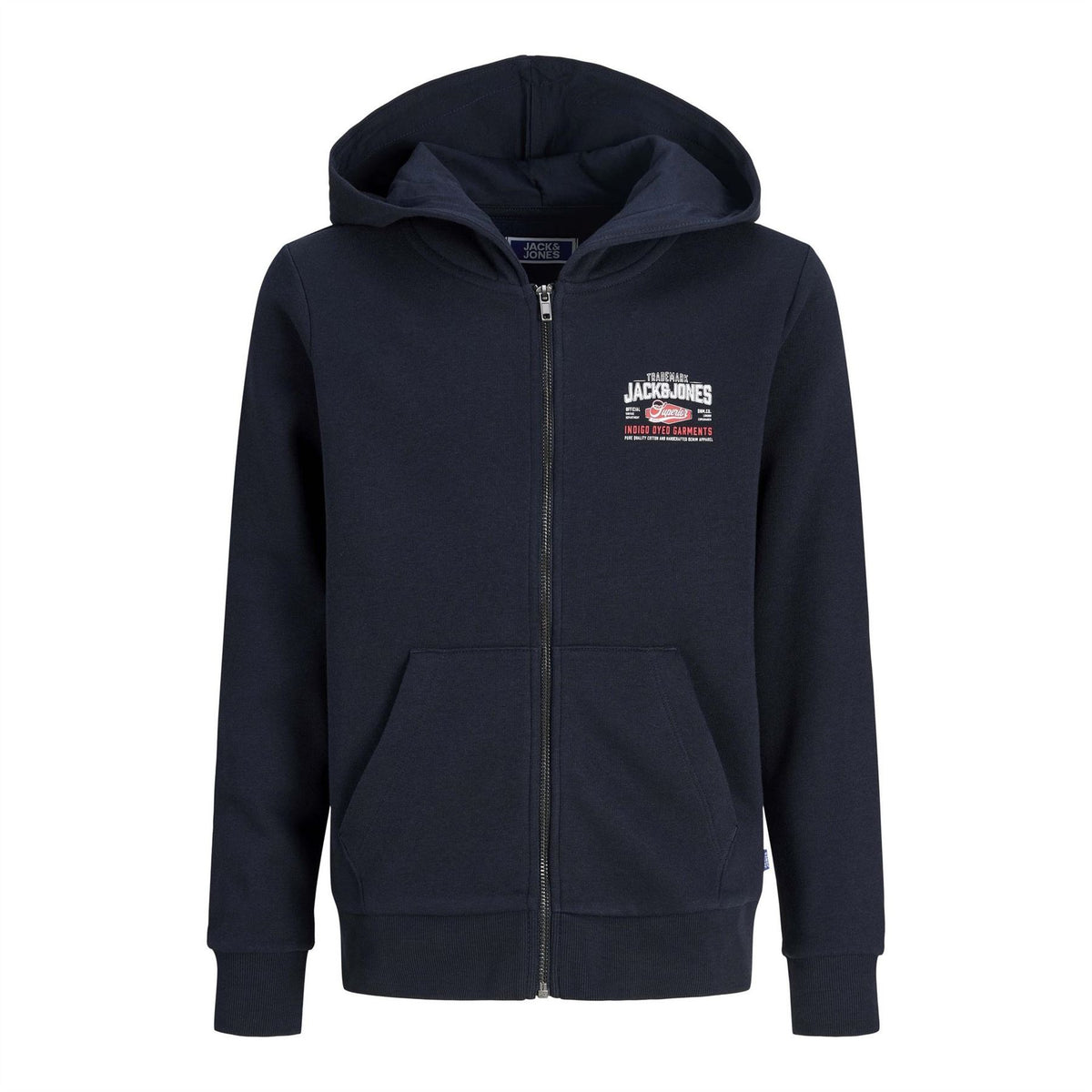 Jack and Jones Kids Wordmark Kangaroo Pocket Hoodie
