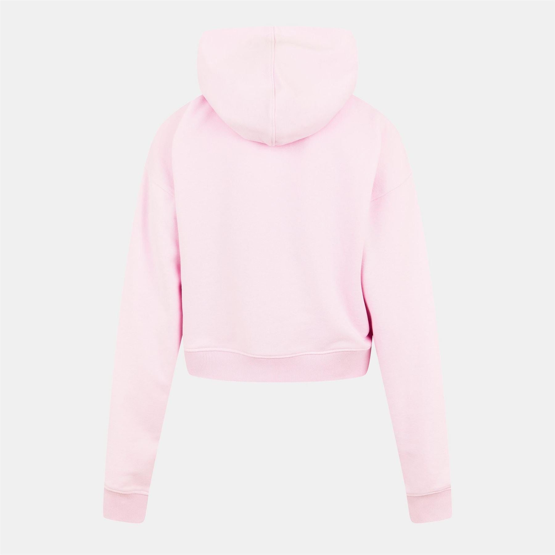 Jack Wills Cropped Relaxed Fit Hooded Sweatshirt