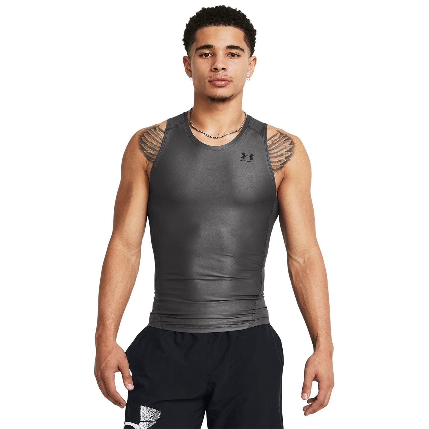 Under Armour Mens Armour Ua Hg Isochill Comp Tank Baselayer Top