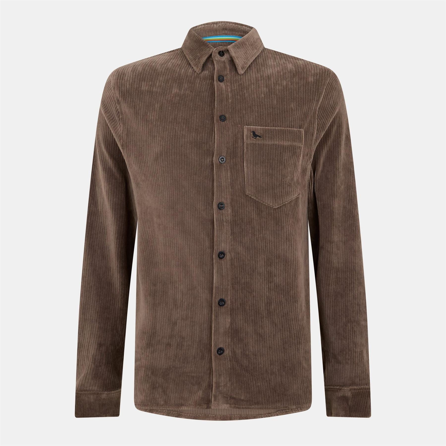 Modern Amusement Regular Fit Long Sleeve Point Collar Shirt