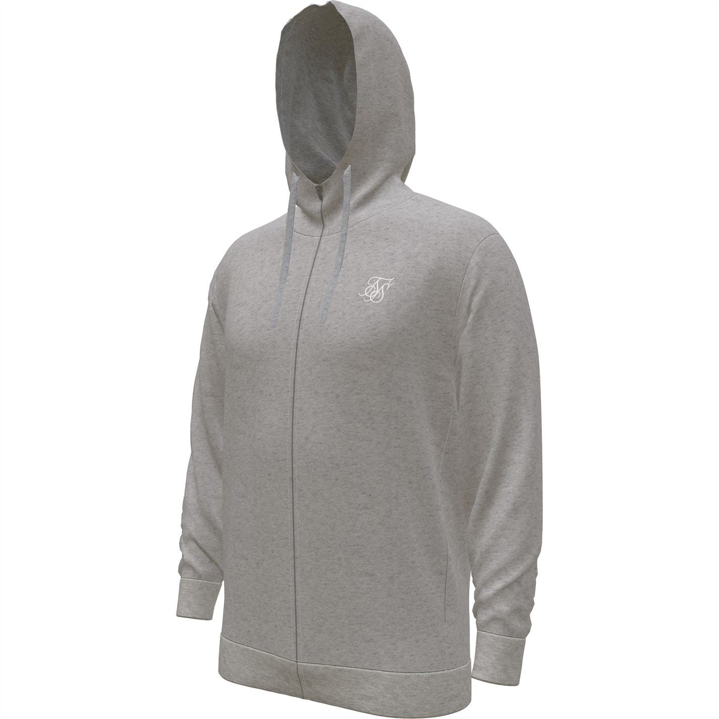 SikSilk Hooded Hip-Length Regular Fit Sweatshirt