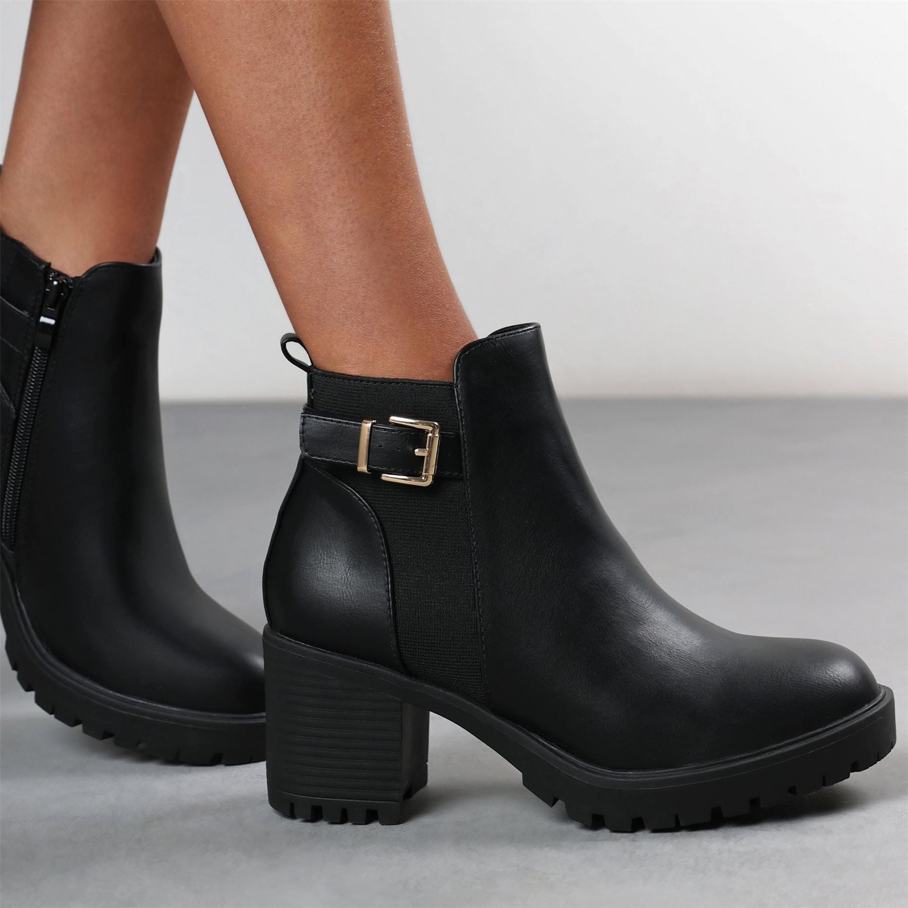 Wheres That From Kali Ankle Boots with Zipper Closure