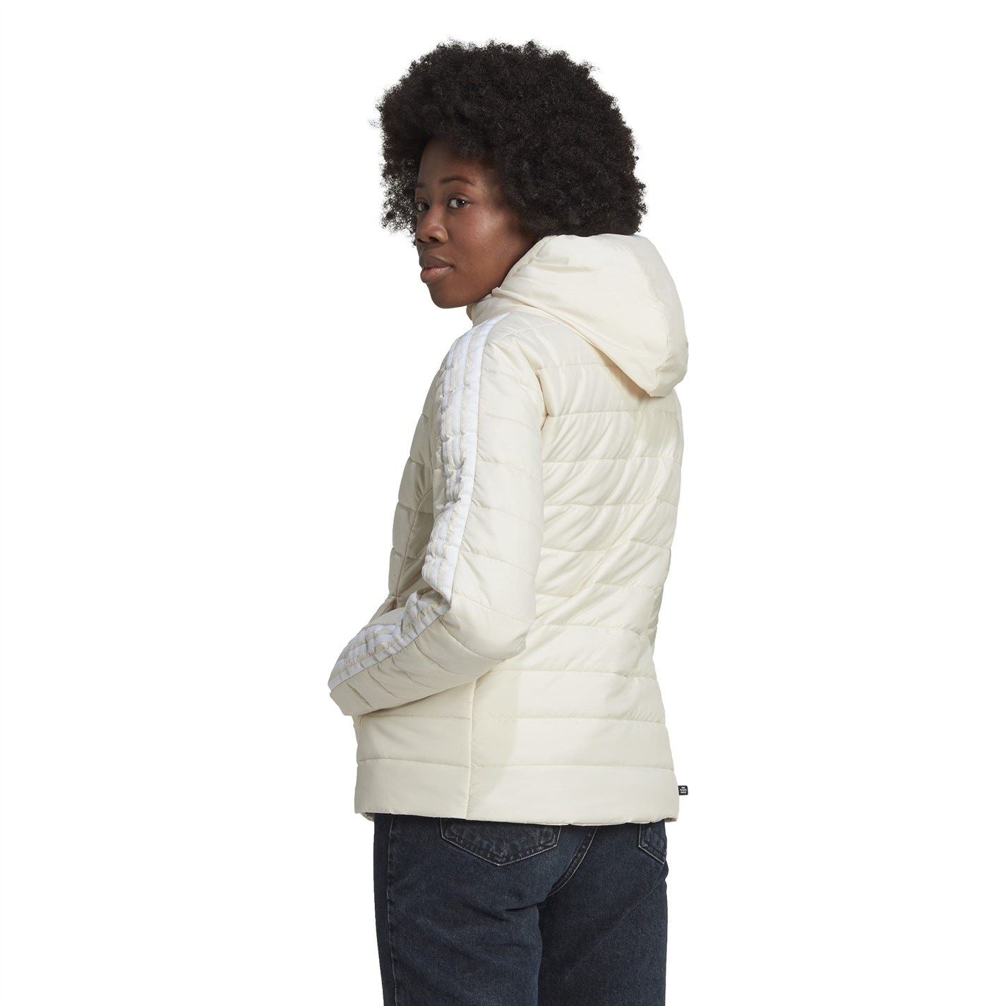 adidas Originals Slim Fit Hooded Short Jacket