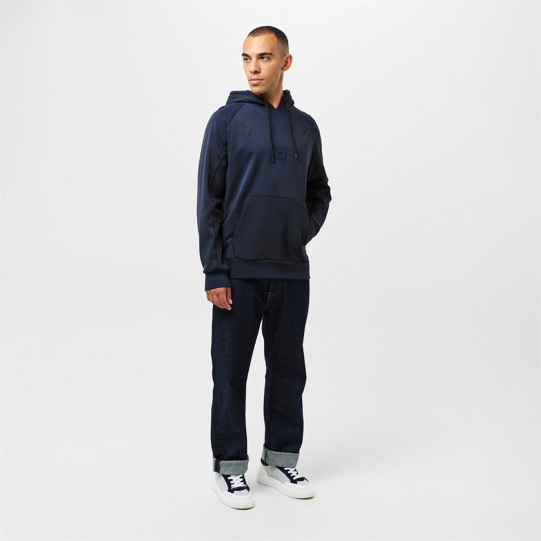 Boss Hbg Soody Rib Design Hoodie