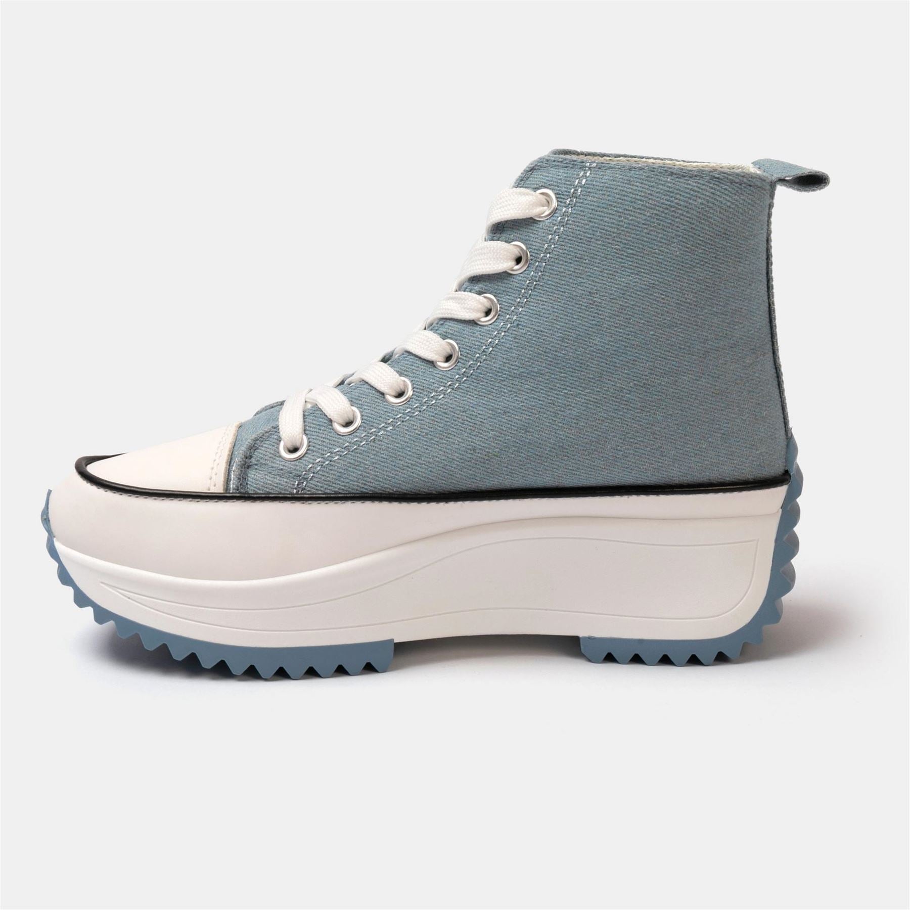 Firetrap Platform Hi Top Ladies Trainers