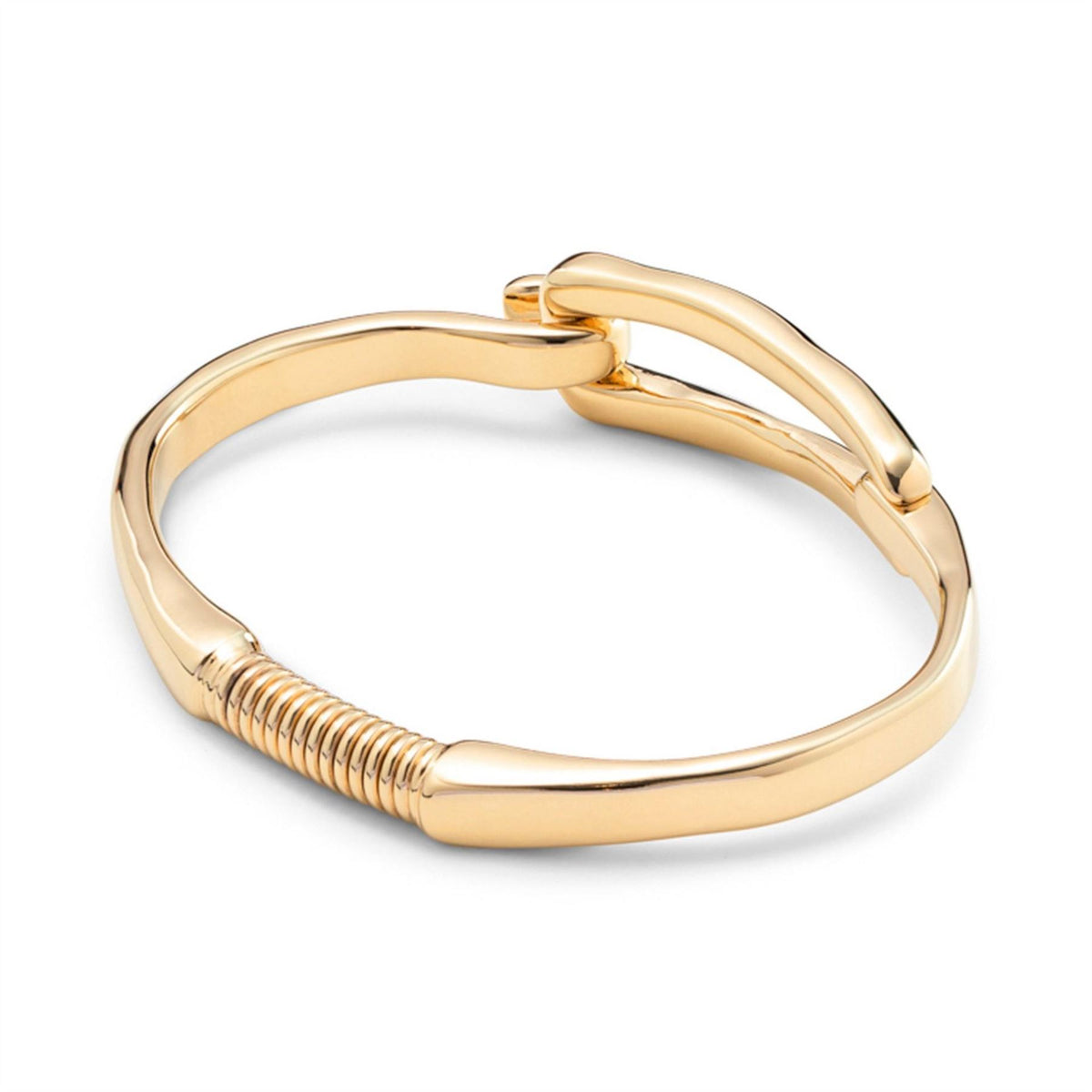 UNOde50 18k Gold Plated Rigid Bracelet