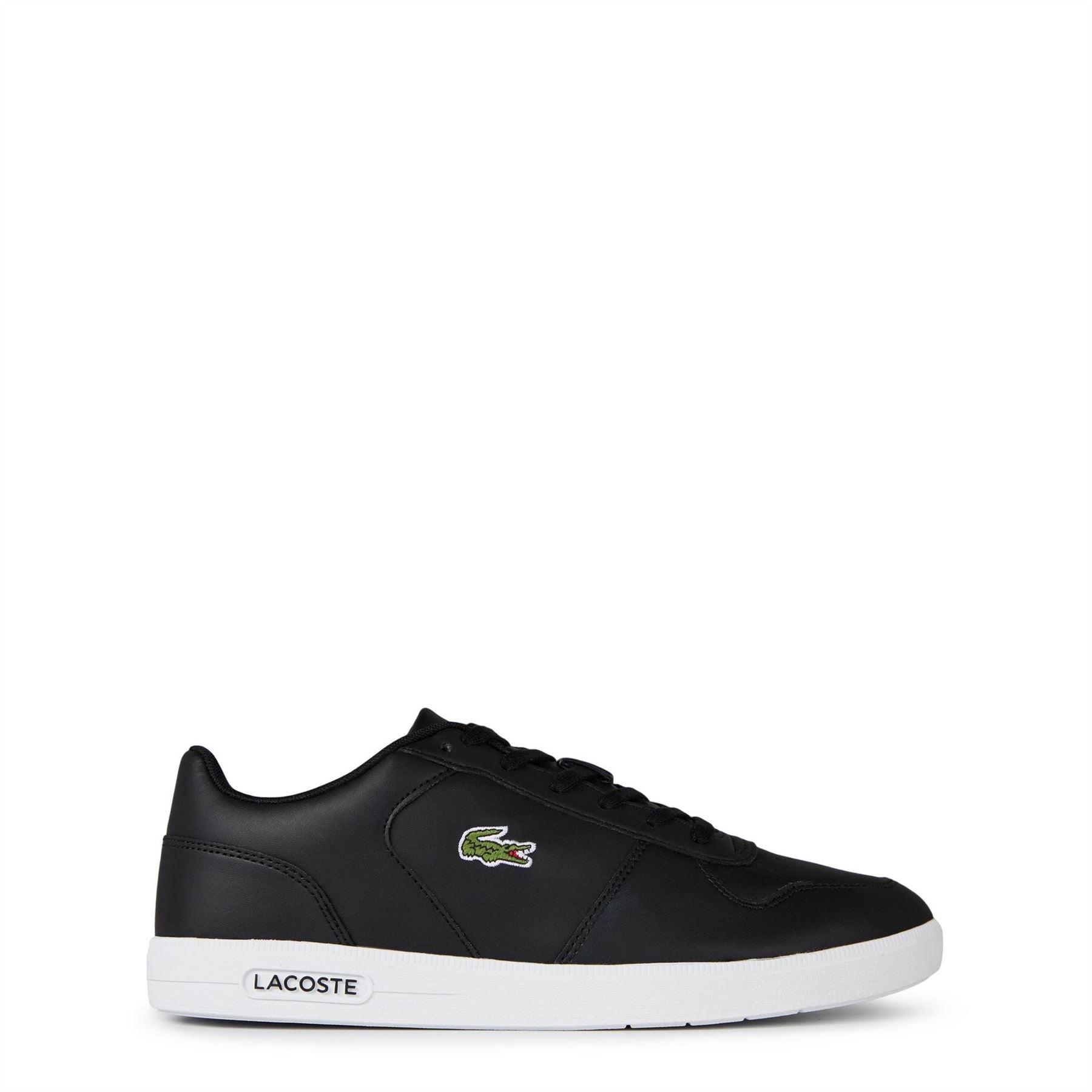 Lacoste T Base Leather Low Top Trainers