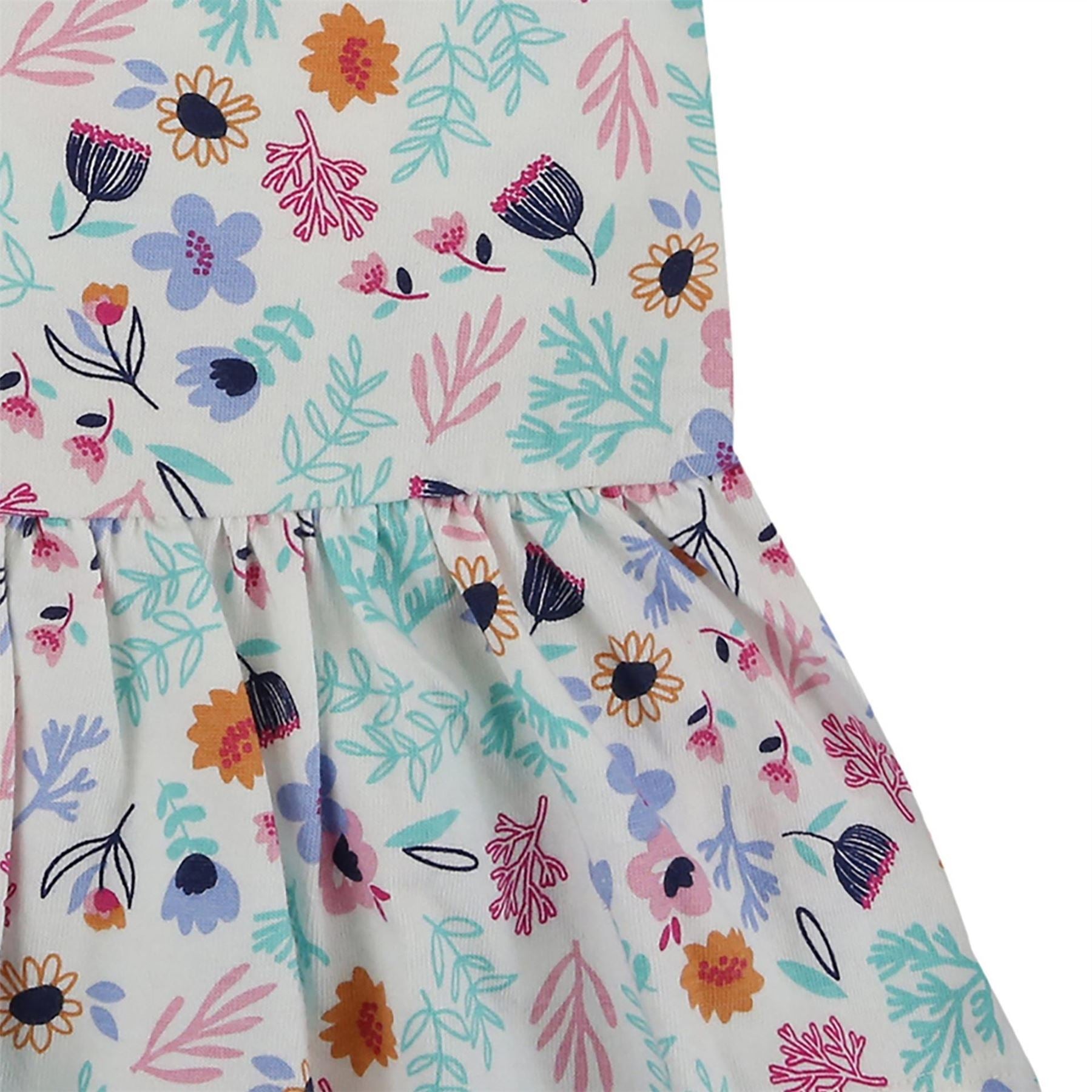 Lilly and Sid Ditsy Crew Neck Mini A-Line Dress