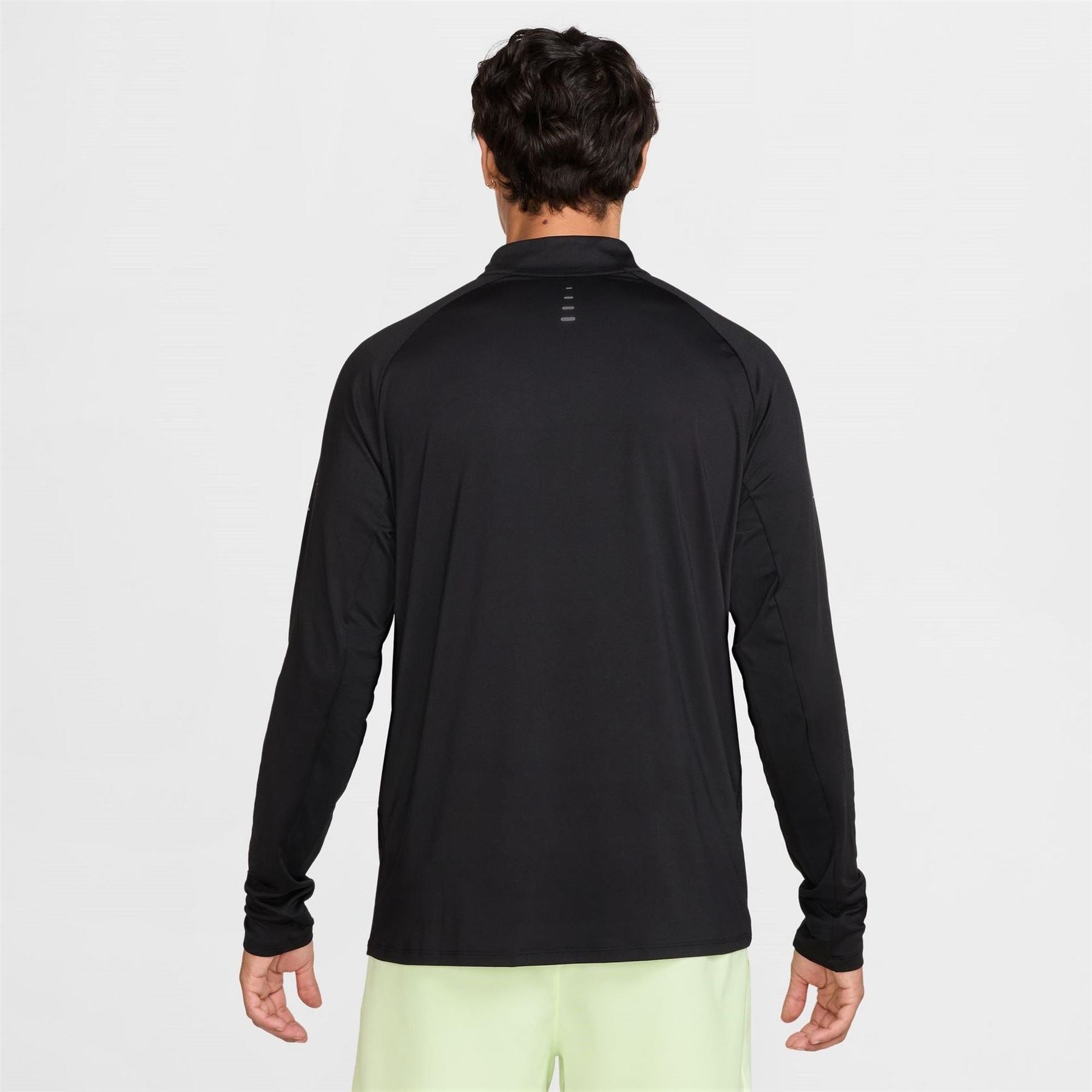 Nike Stride Zip Neck Regular Fit T-Shirt