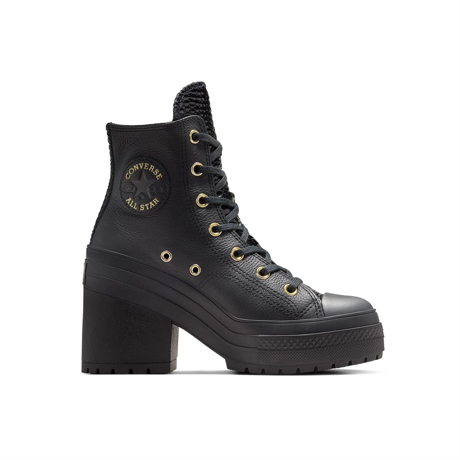 Converse Adults Chuck 70 De Luxe Heel Platform Ankle Heeled Boots