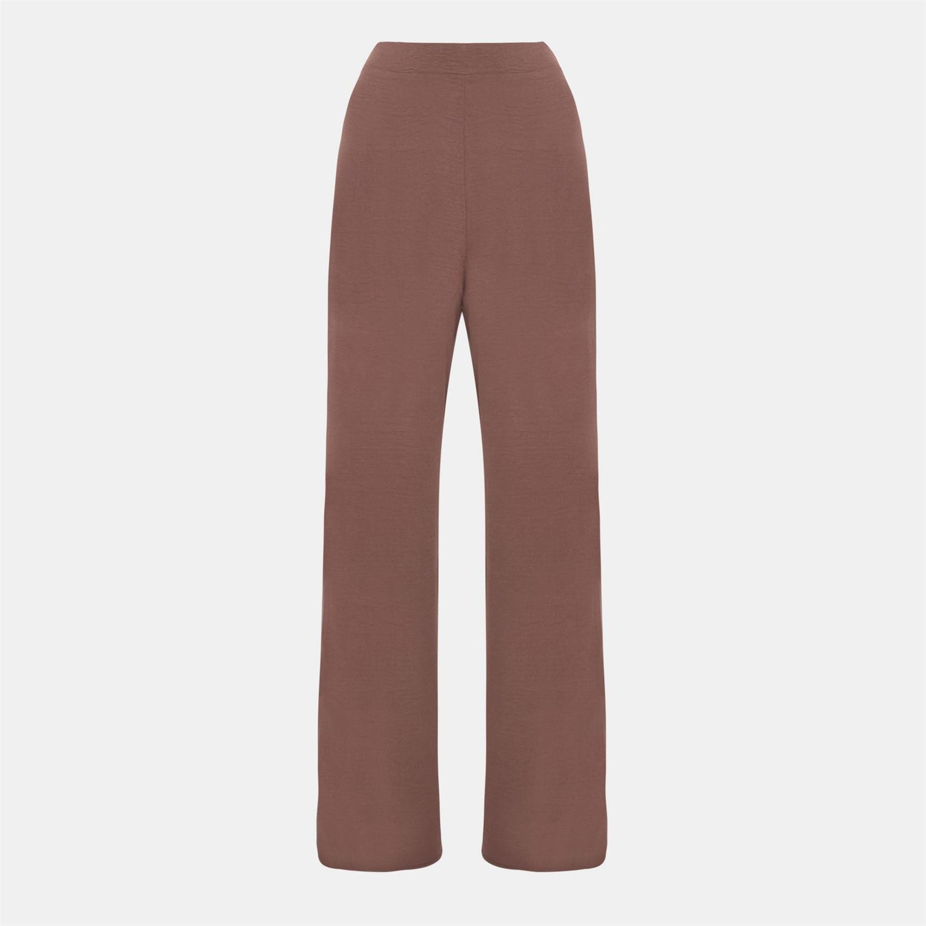 I Saw It First Crepe Wide Leg Trousers