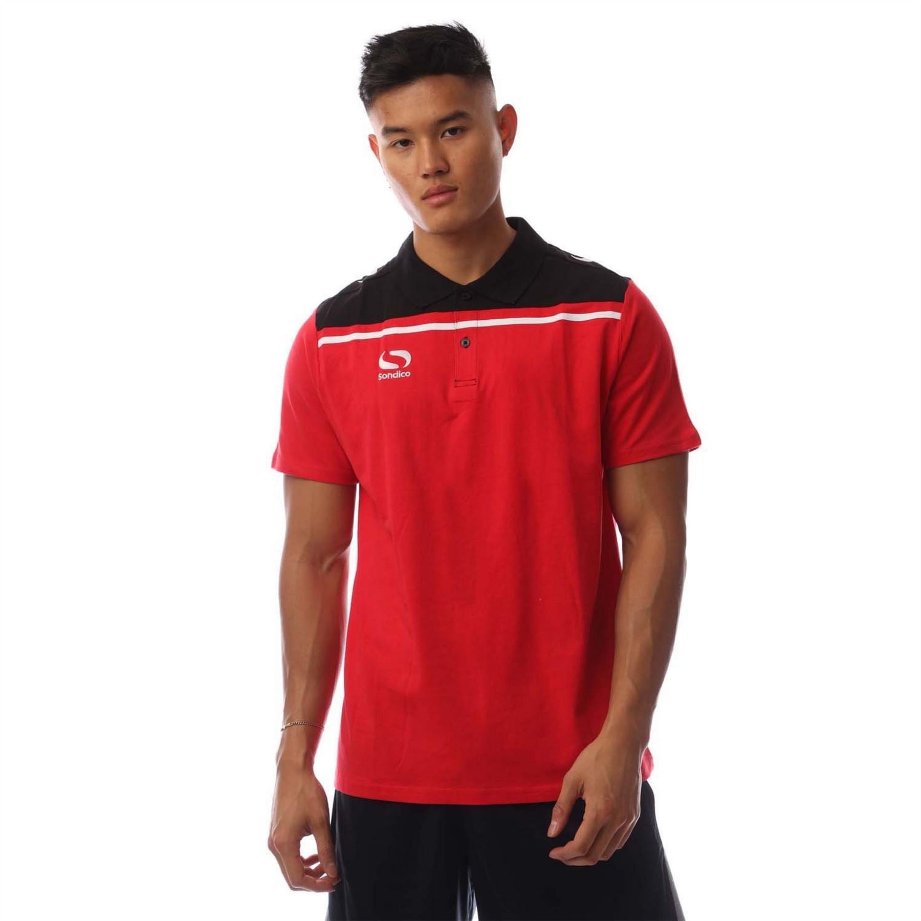 Sondico Precision Collared Neck Short Sleeve Polo T-Shirt