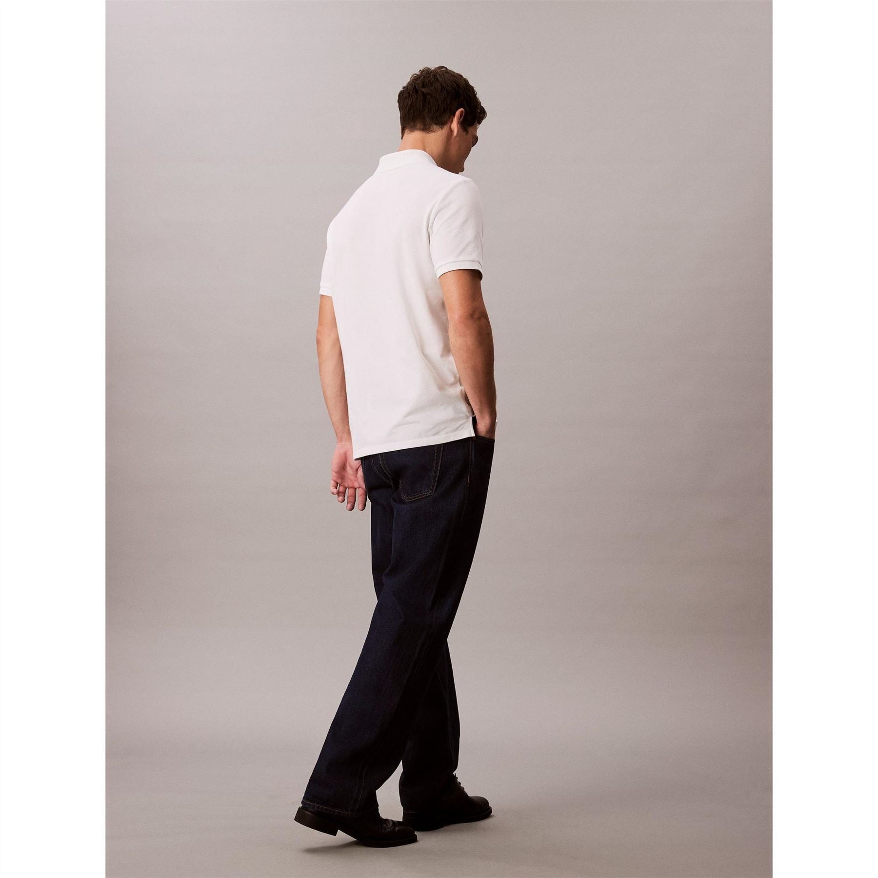 Calvin Klein Jeans Regular Fit Short Sleeve Polo Shirt