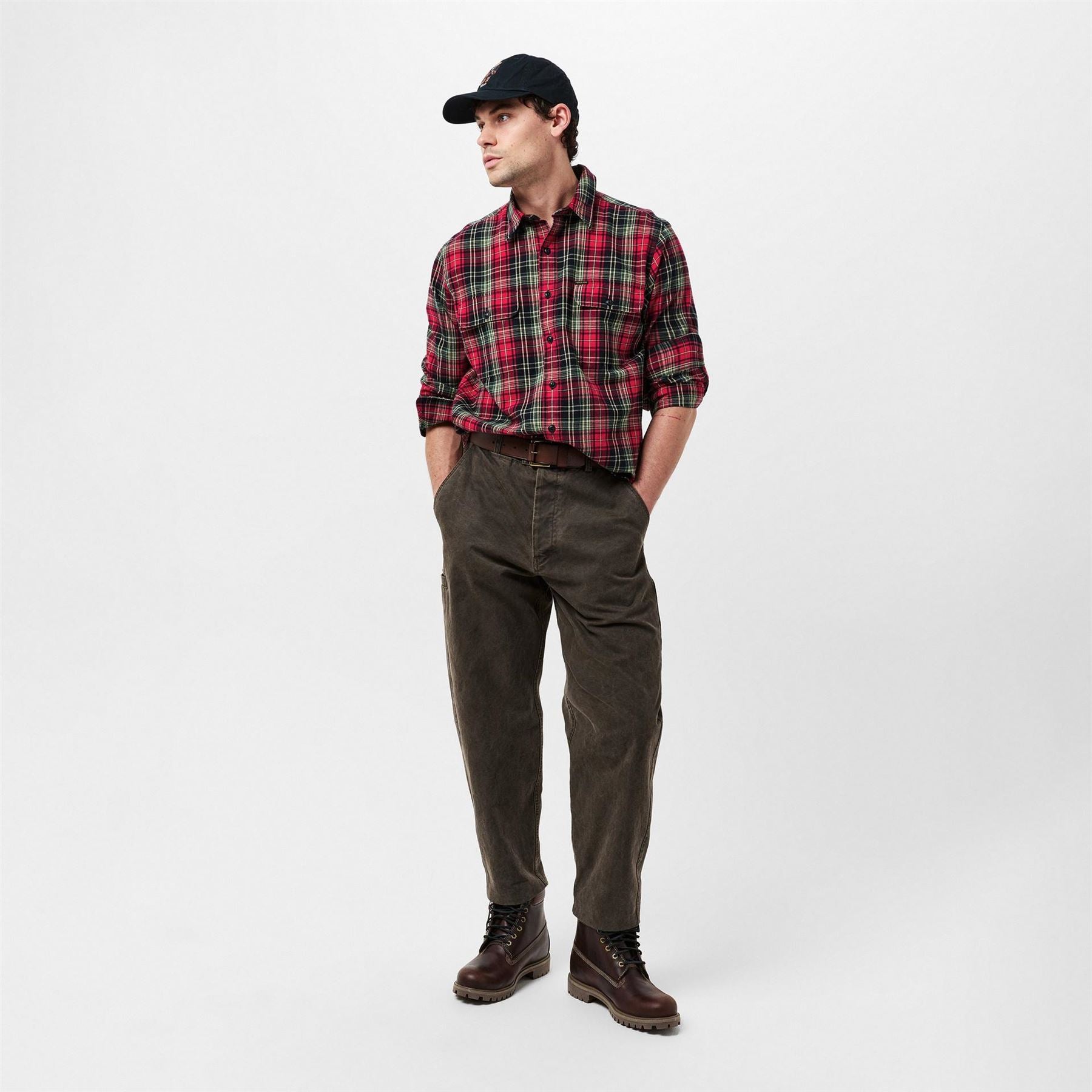Polo Ralph Lauren Brushed Flannel Long Sleeve Button Down Shirt