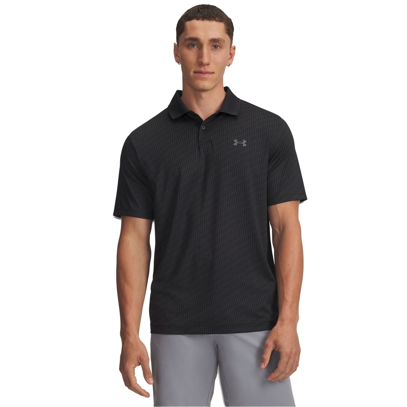 Under Armour Printed Short Sleeve Performance Polo Shirt