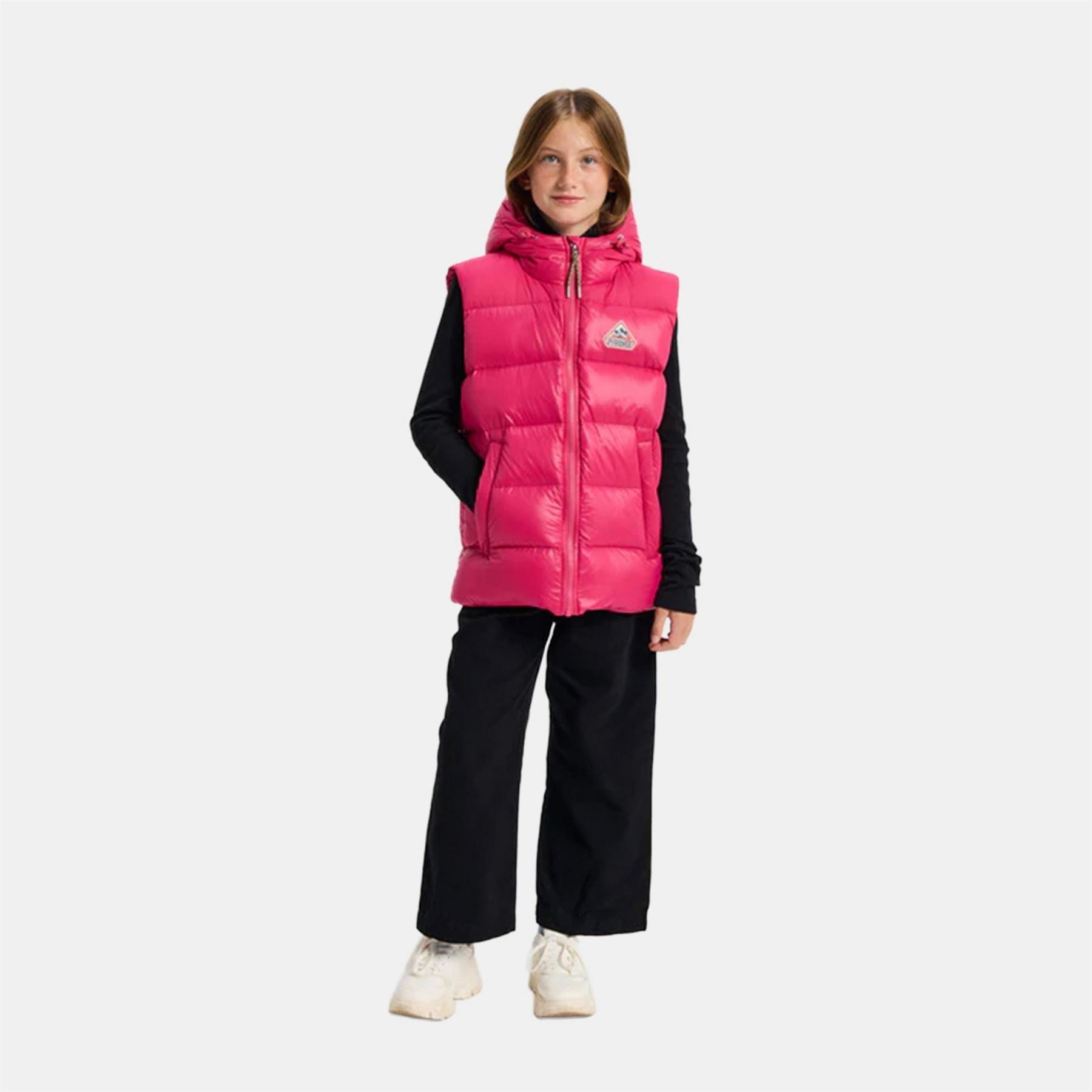 Pyrenex Kids Hooded Padded Sleeveless Gilet