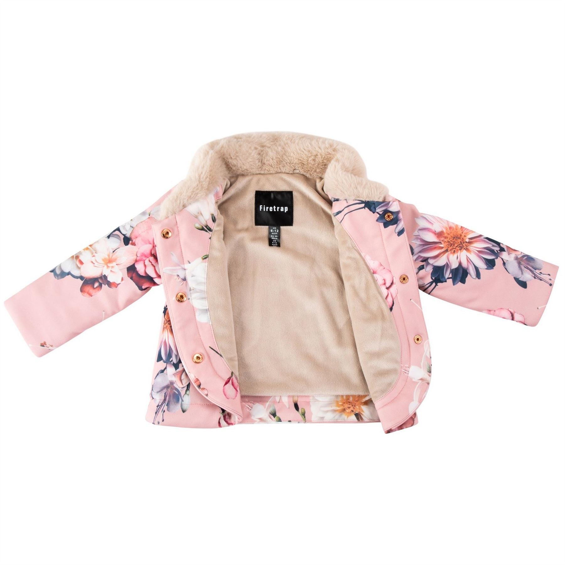 Firetrap Baby Girls Wrap Jacket
