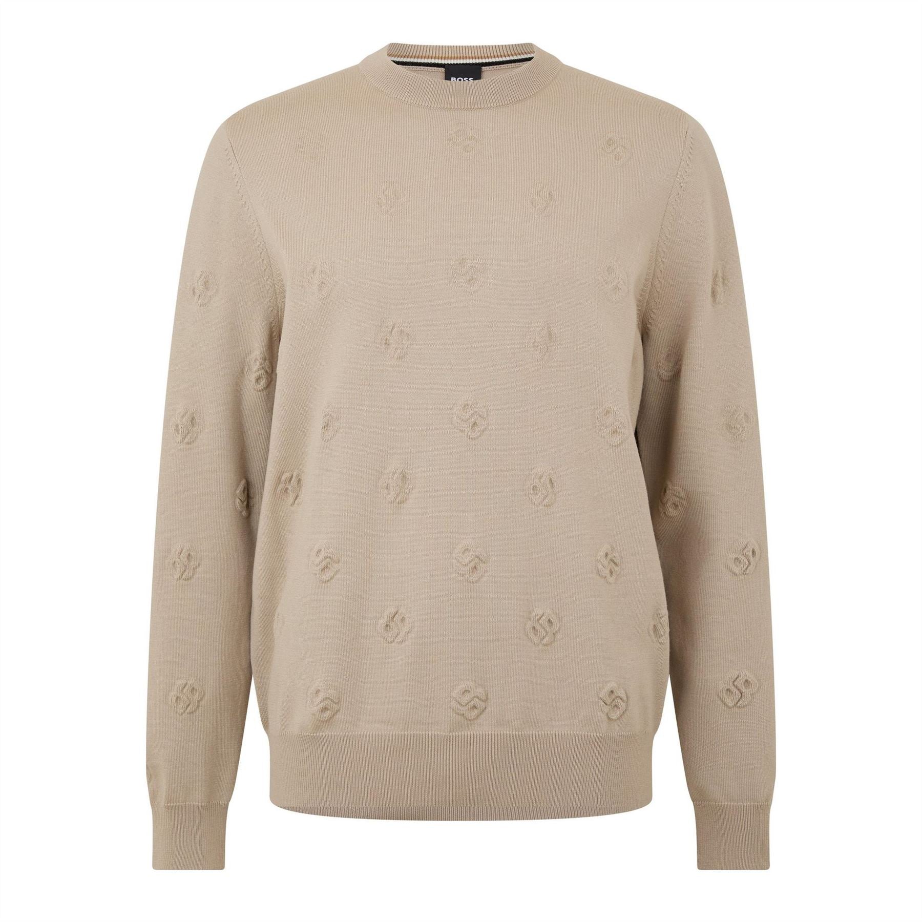 Boss Regular Fit Long Sleeve Sweater