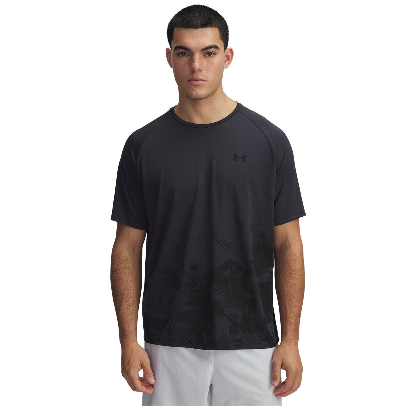 Under Armour Tech Crew Neck Raglan Short Sleeve T-Shirt