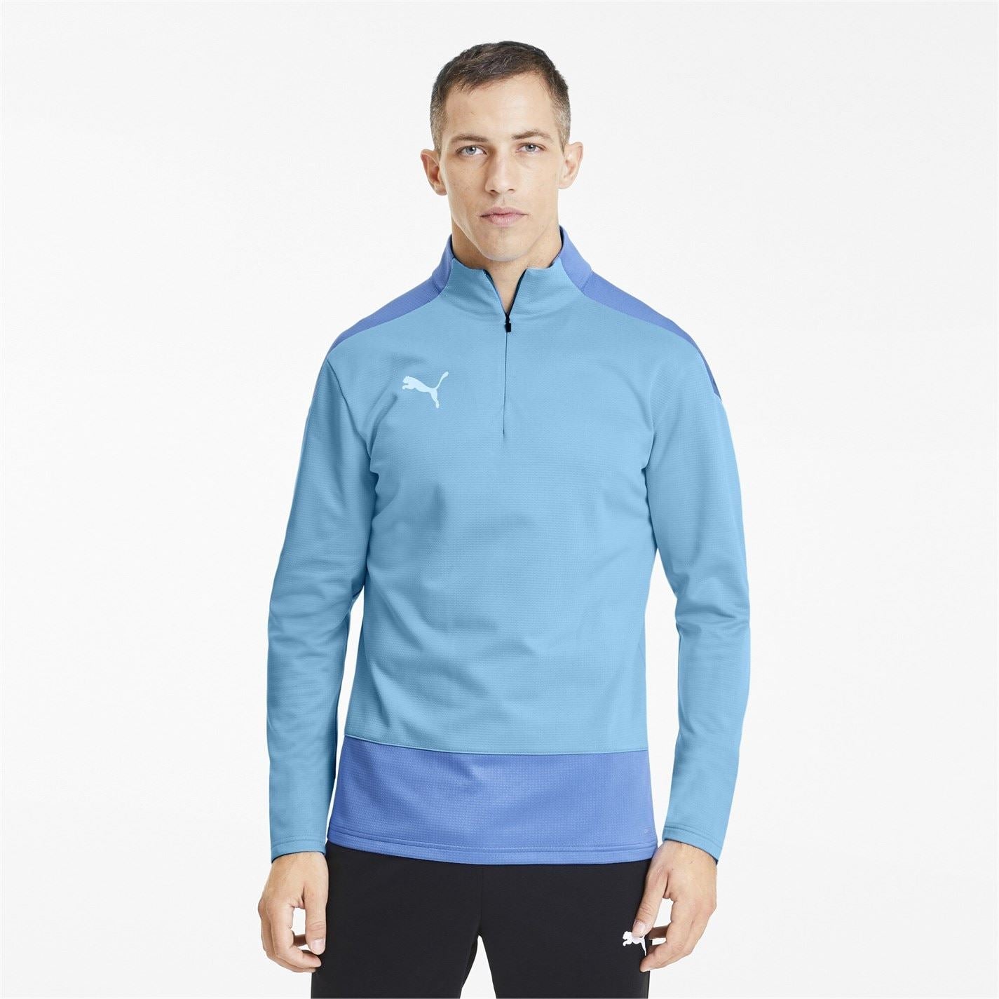 Puma Mens Teamgoal 23 Training Quarter Zip Top Fleece