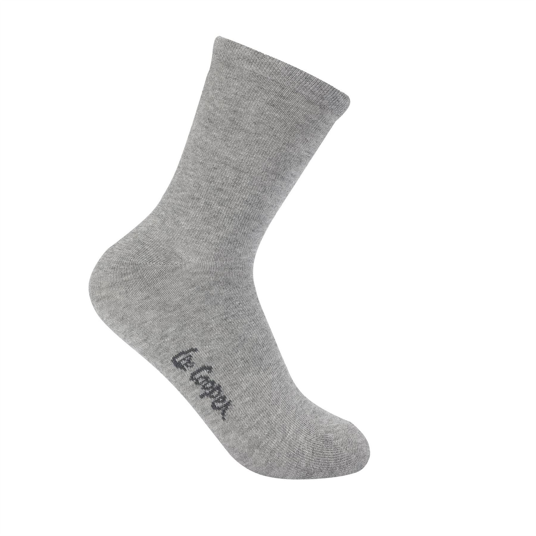 Lee Cooper Back To School Quarter Socks 10pk Infant