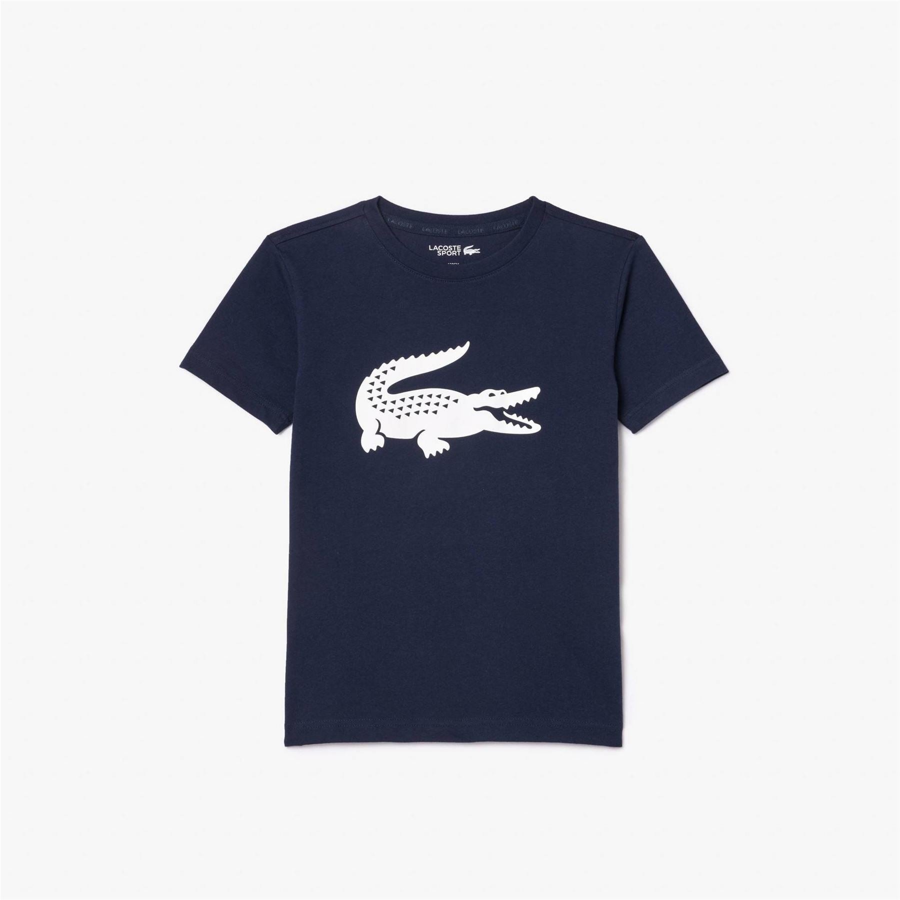Lacoste Large Logo Cotton Short Sleeve T Shirt