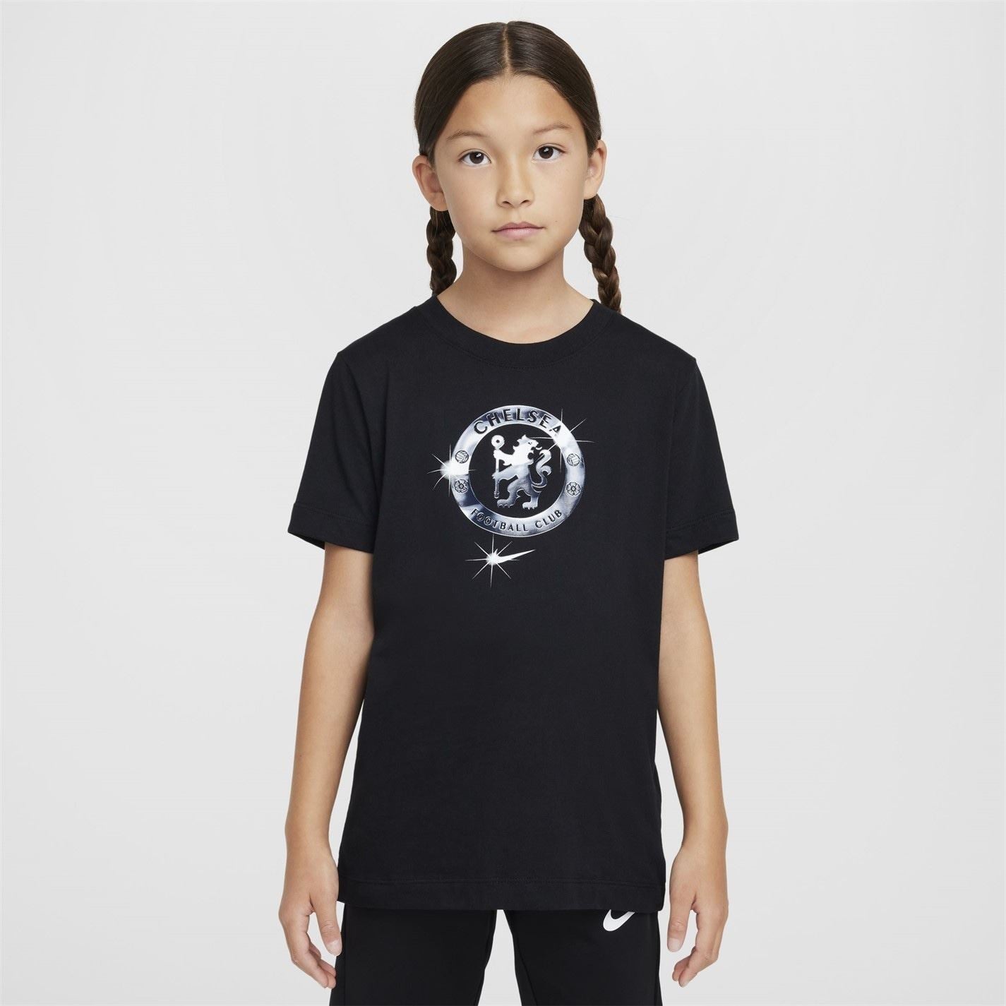 Nike Chelsea Crest T-Shirt 2024 2025 Juniors